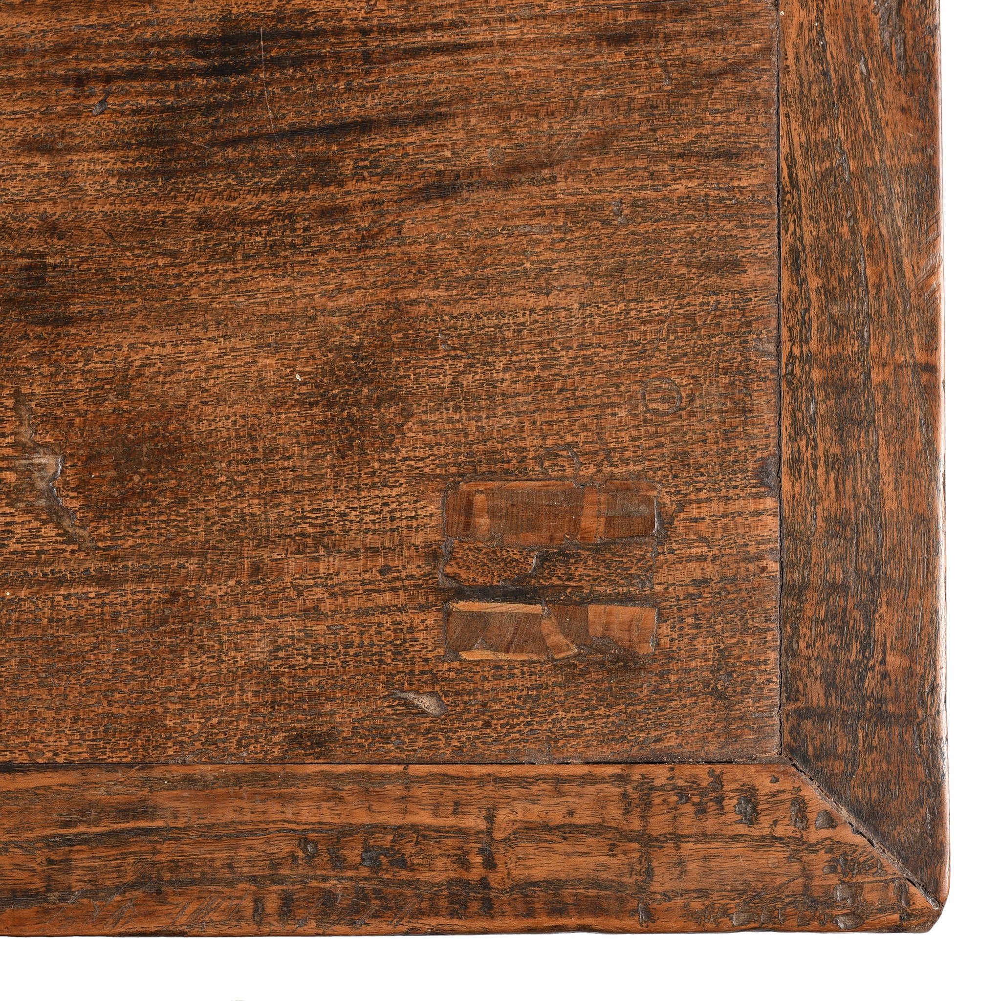 Antique Elm Kitchen Table - 19th Century - Image 7