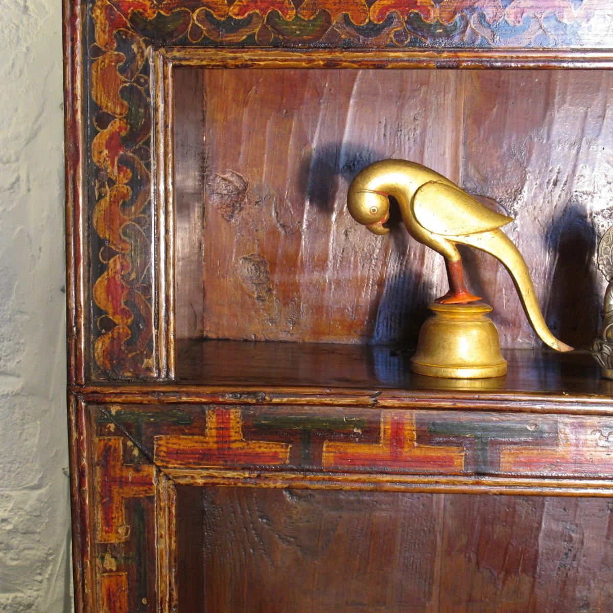 Tibetan Tiger Shelf with Original Paint - 19thC - Image 7