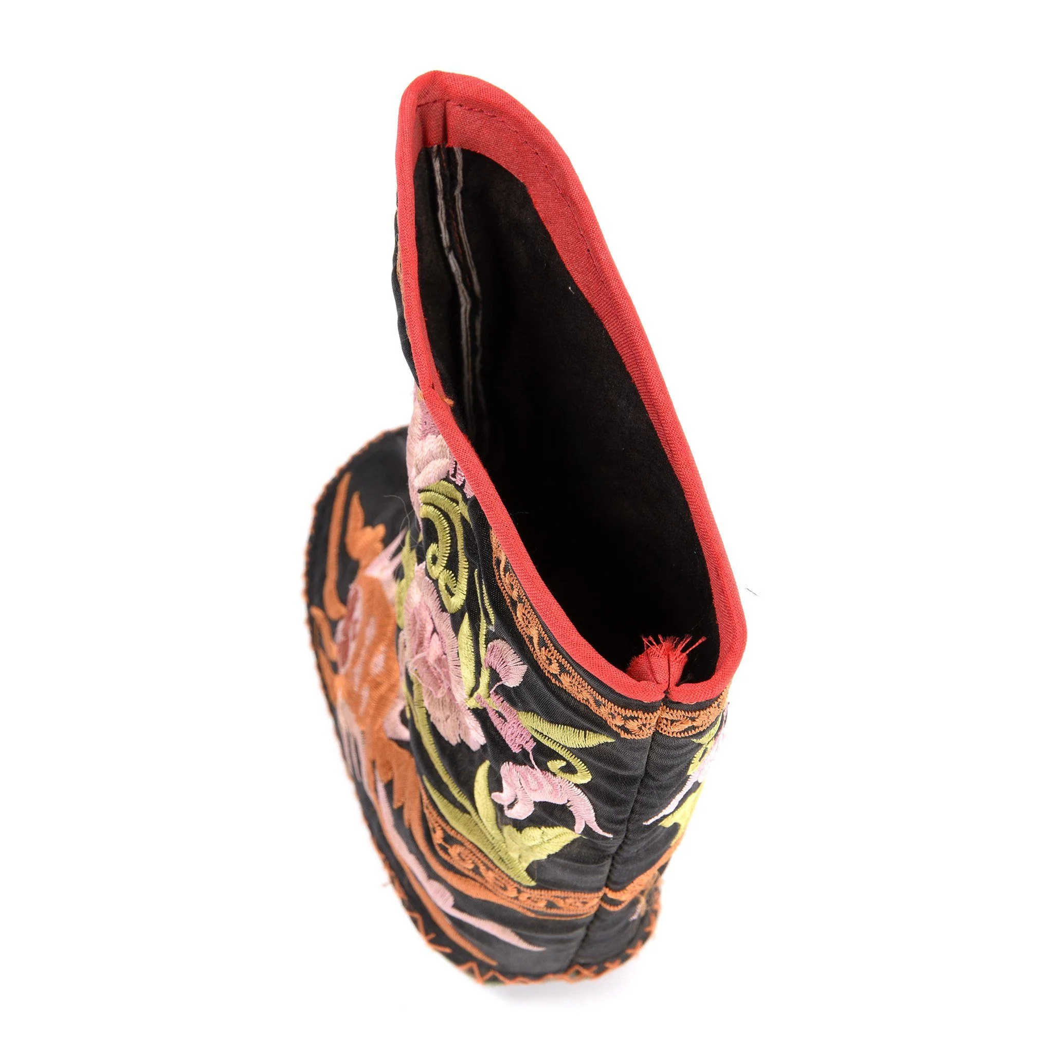 Embroidered Childs Boots from North China - Ca 50 yrs old - Image 5