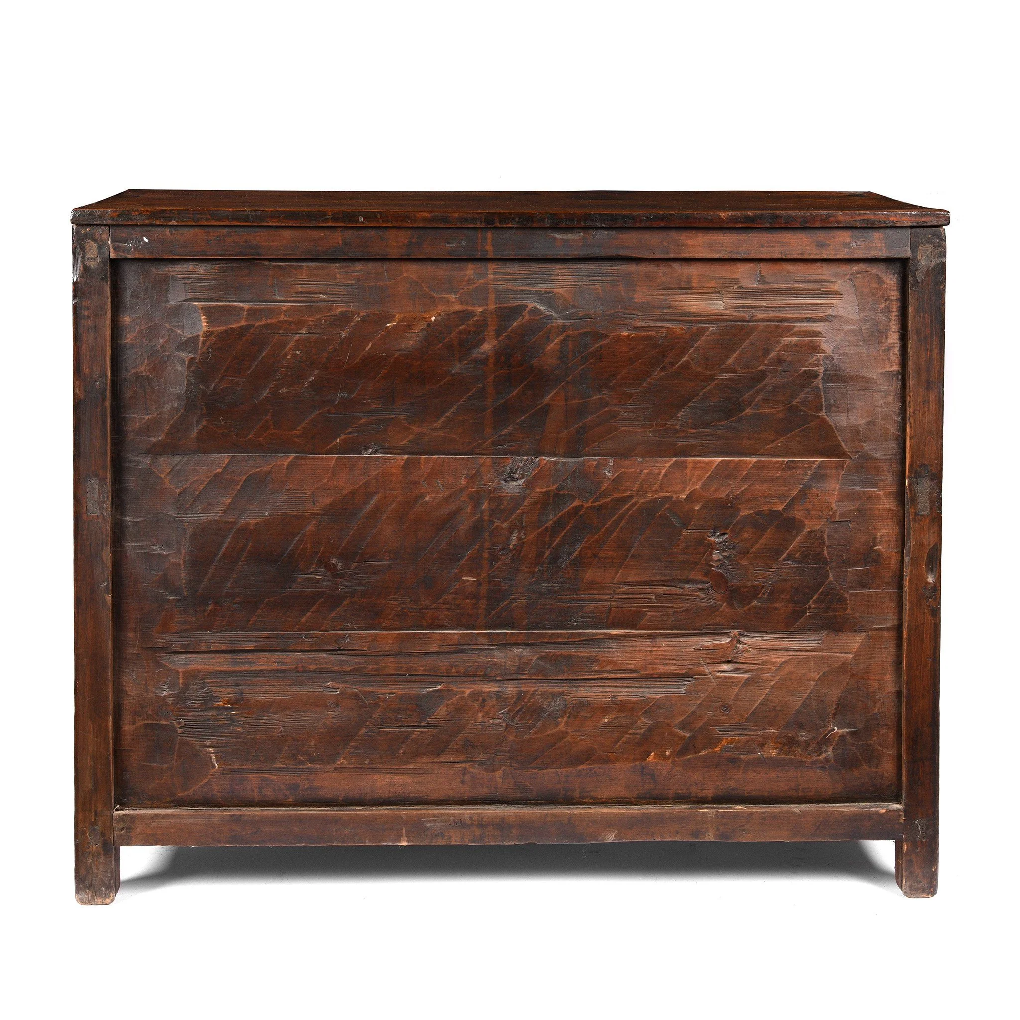 Painted Altar Cabinet From Tibet - 19thC - Image 13