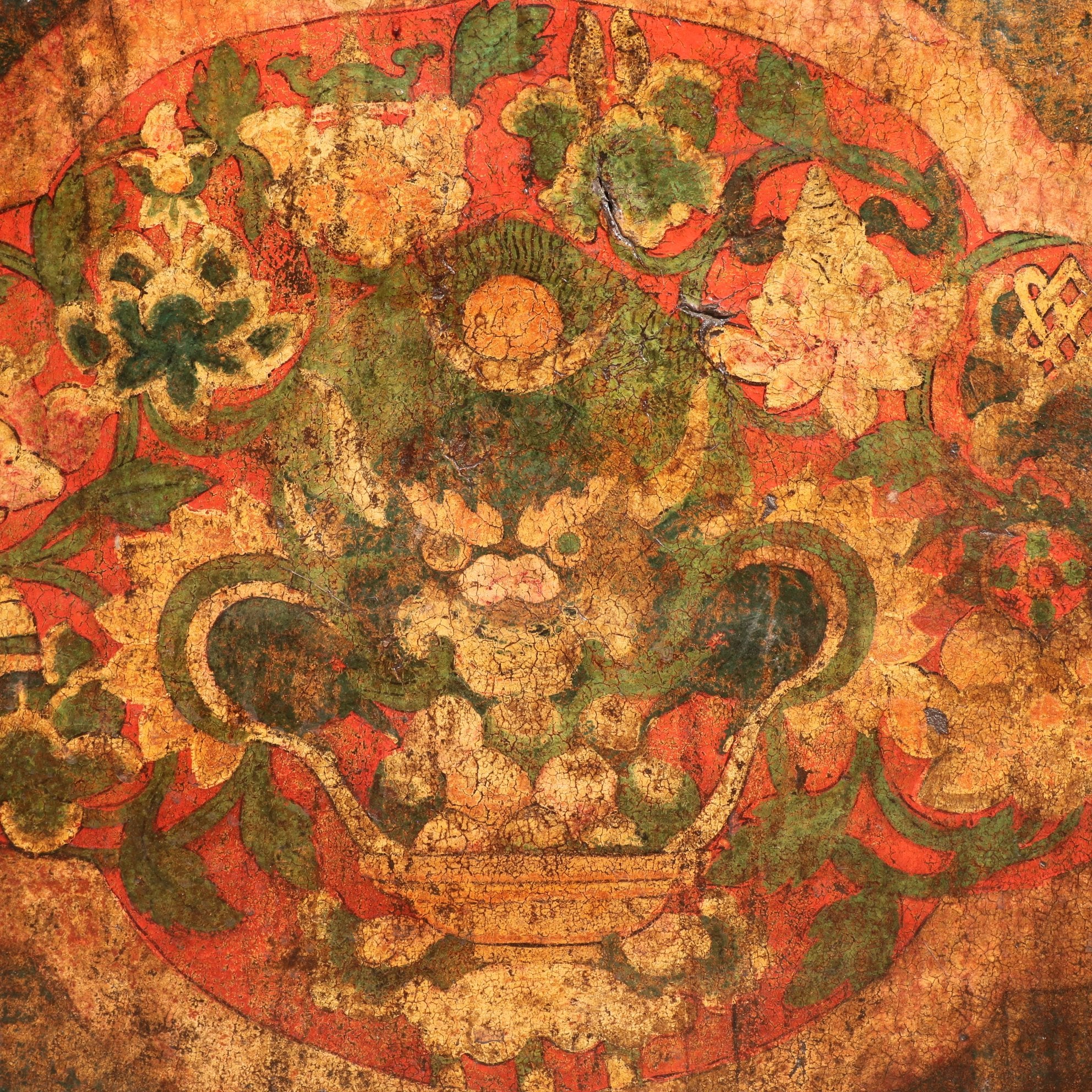 Antique Tibetan Dragon Chest - Image 4