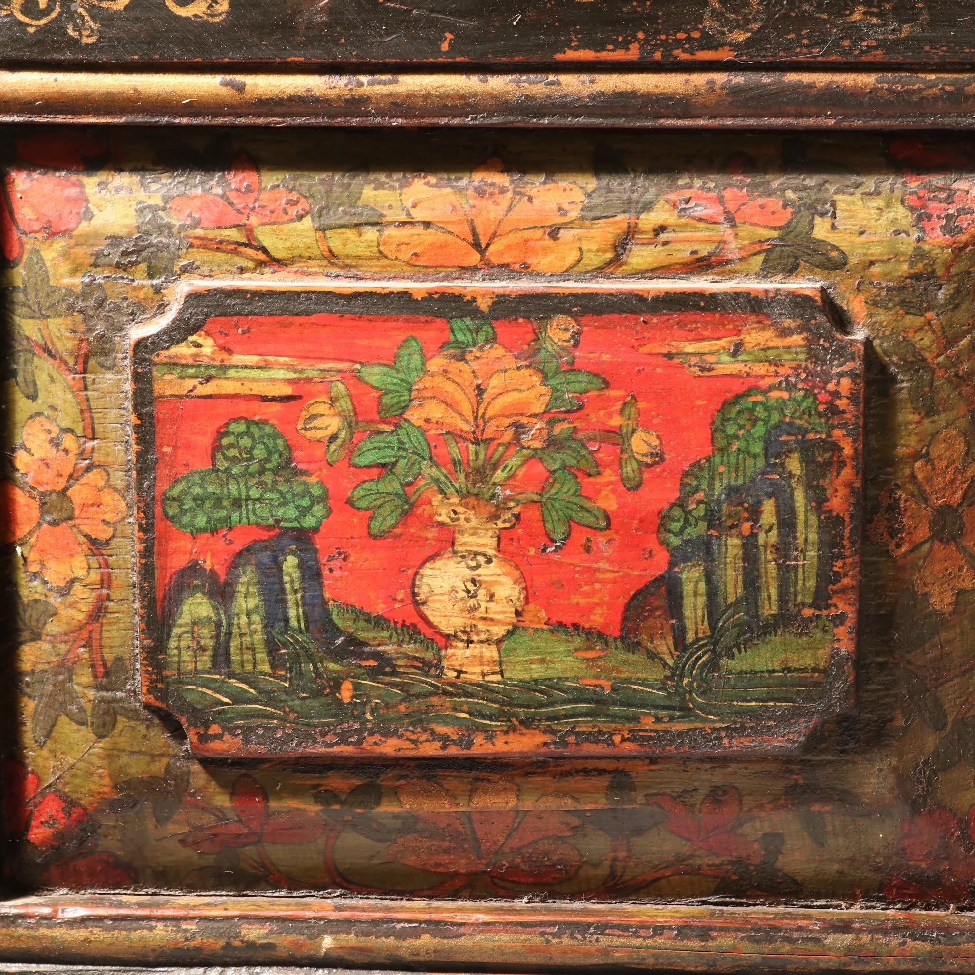Painted Tibetan Choksar - 19thC - Image 5