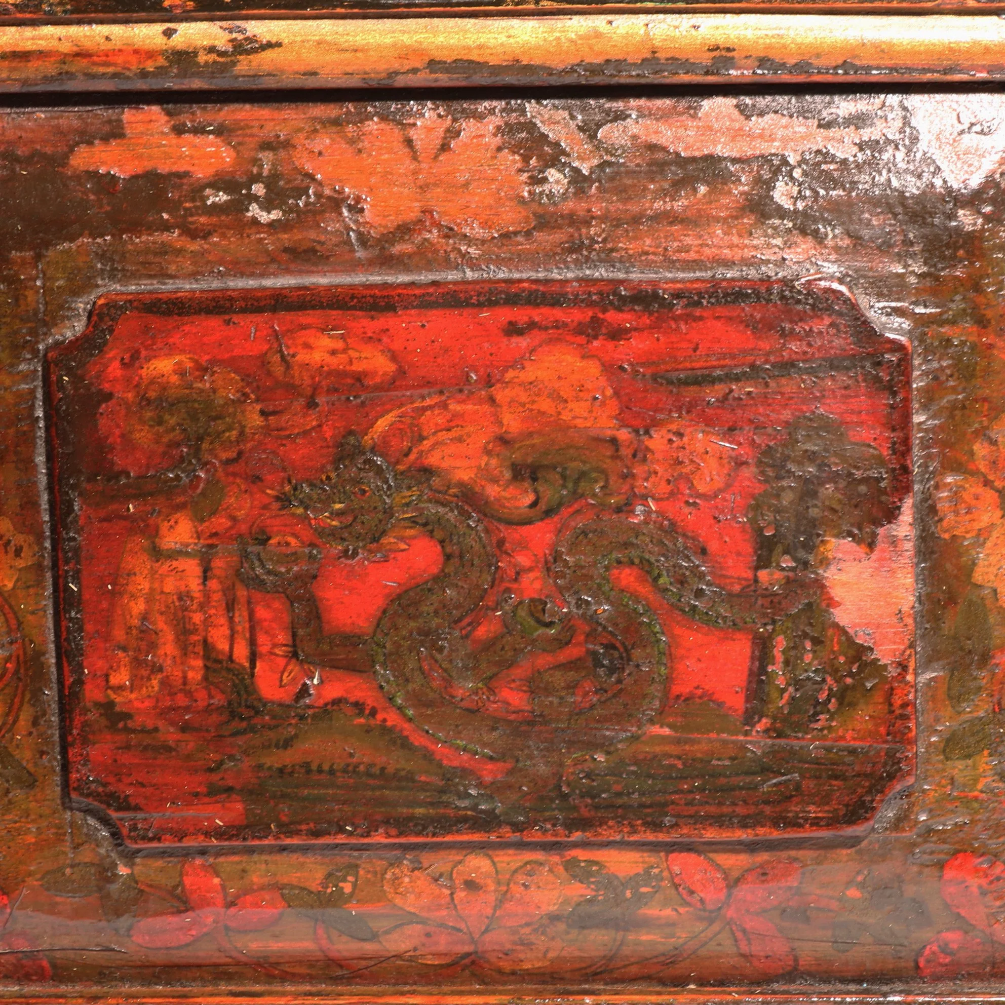Painted Tibetan Choksar - 19thC - Image 9