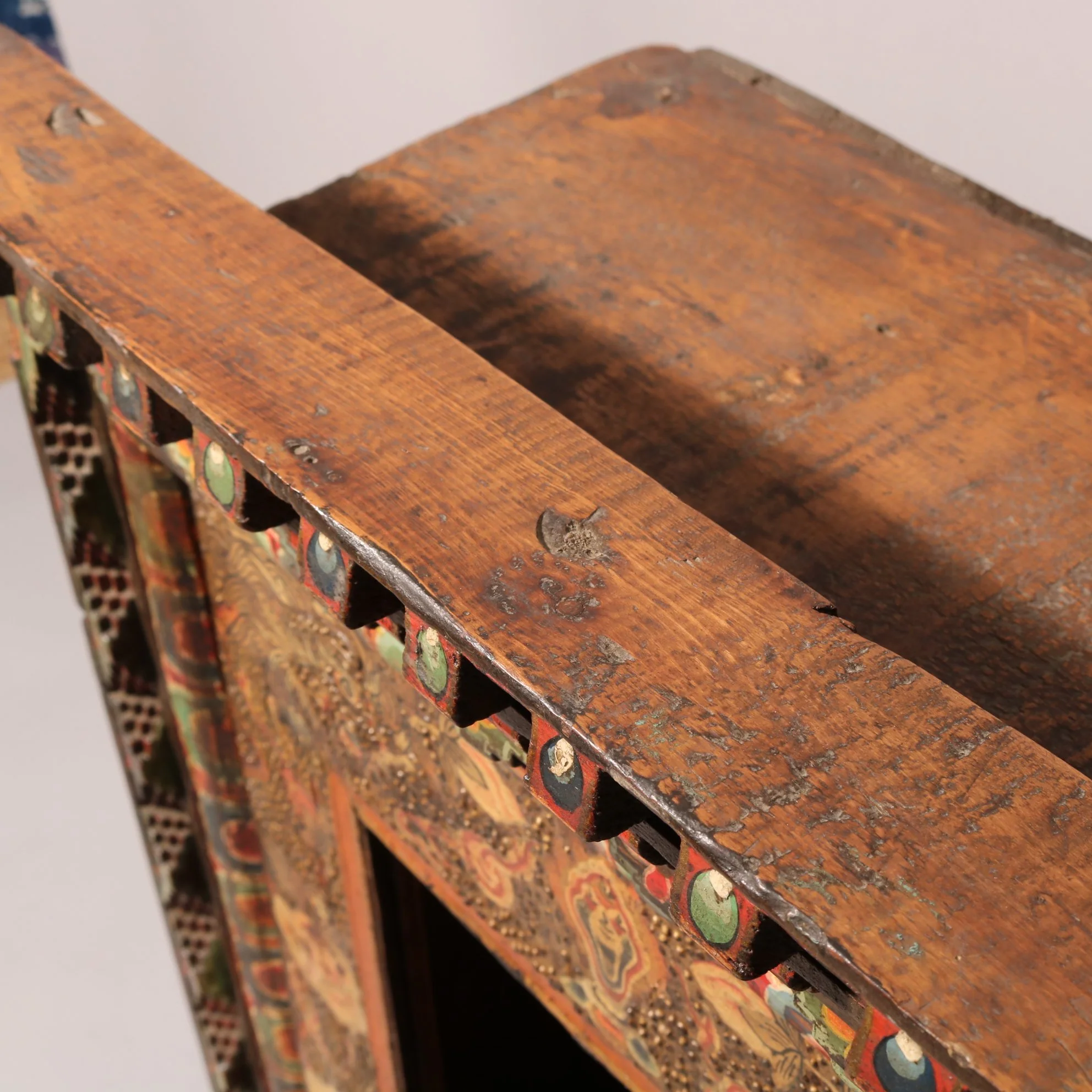 Painted Tibetan Reliquary - 19thC - Image 5