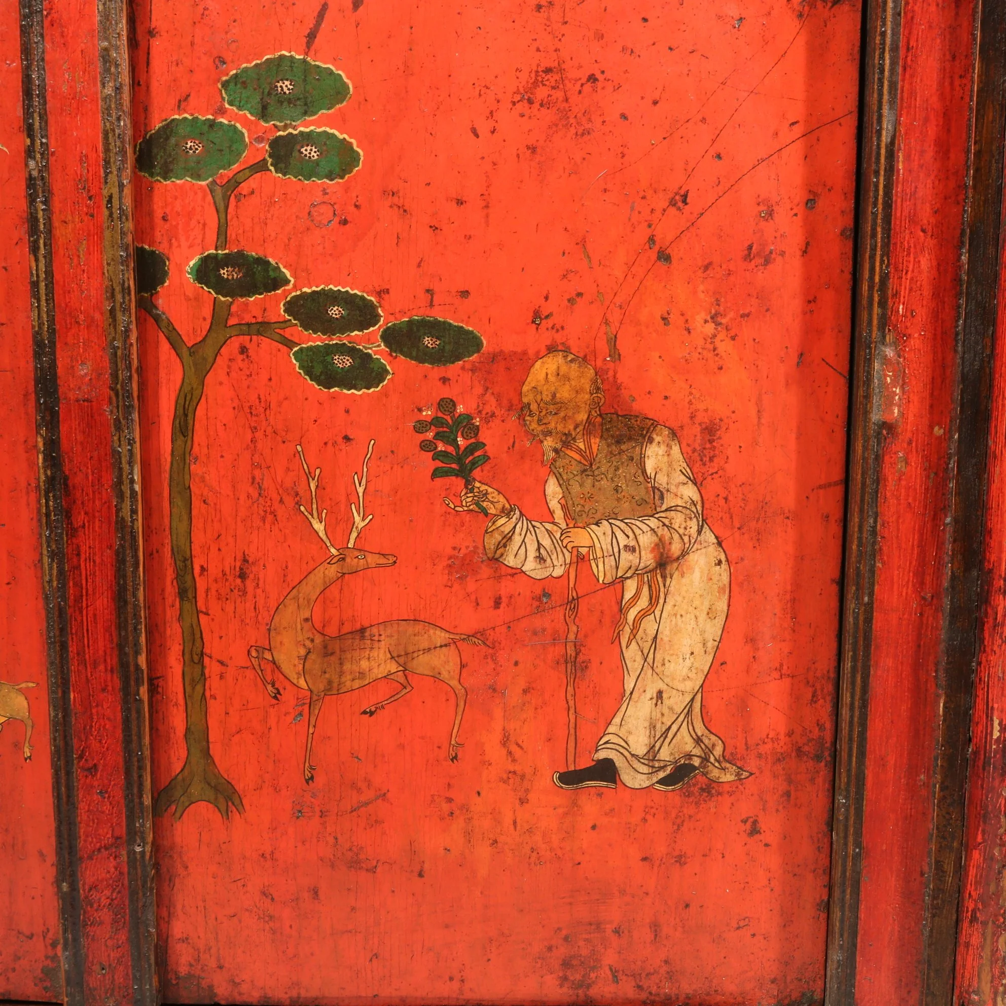 Tibetan "Torgam" Prayer Cabinet - Late 18thC - Image 4