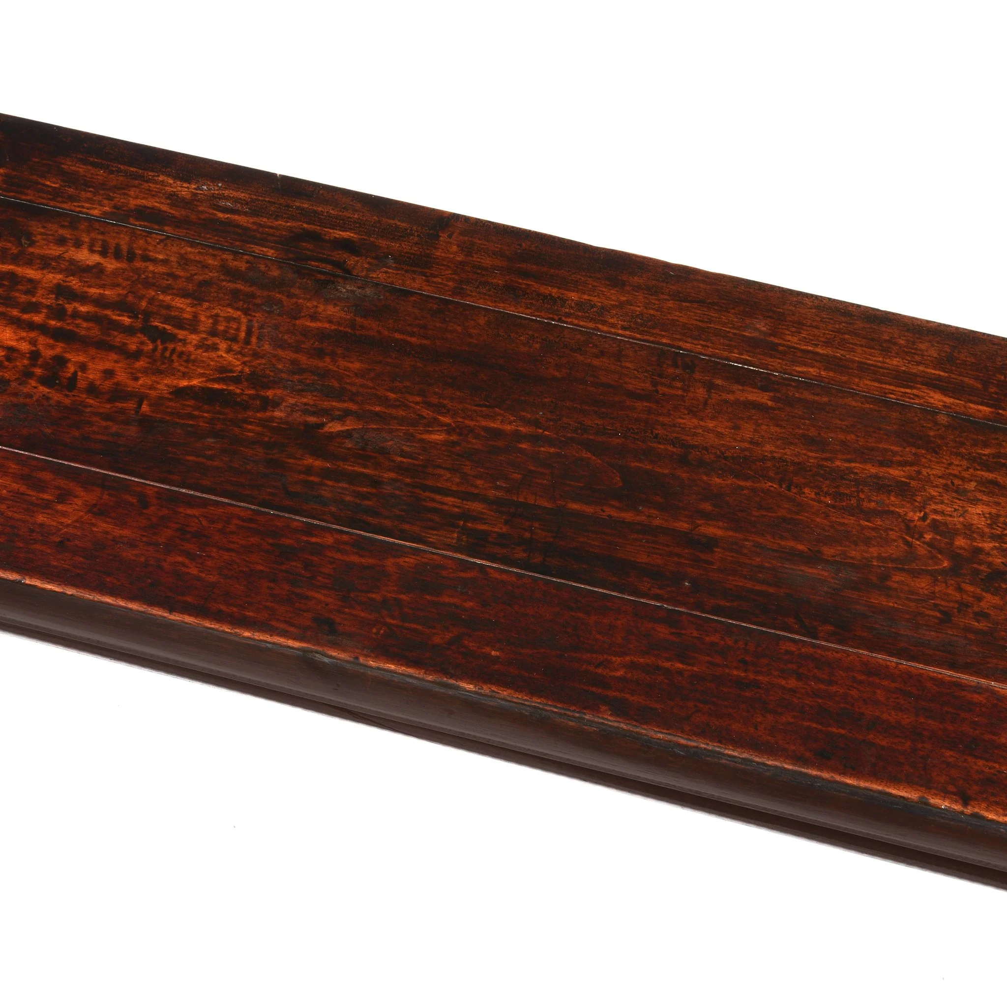 Dark Lacquer Walnut Altar Table - 19thC - Image 3