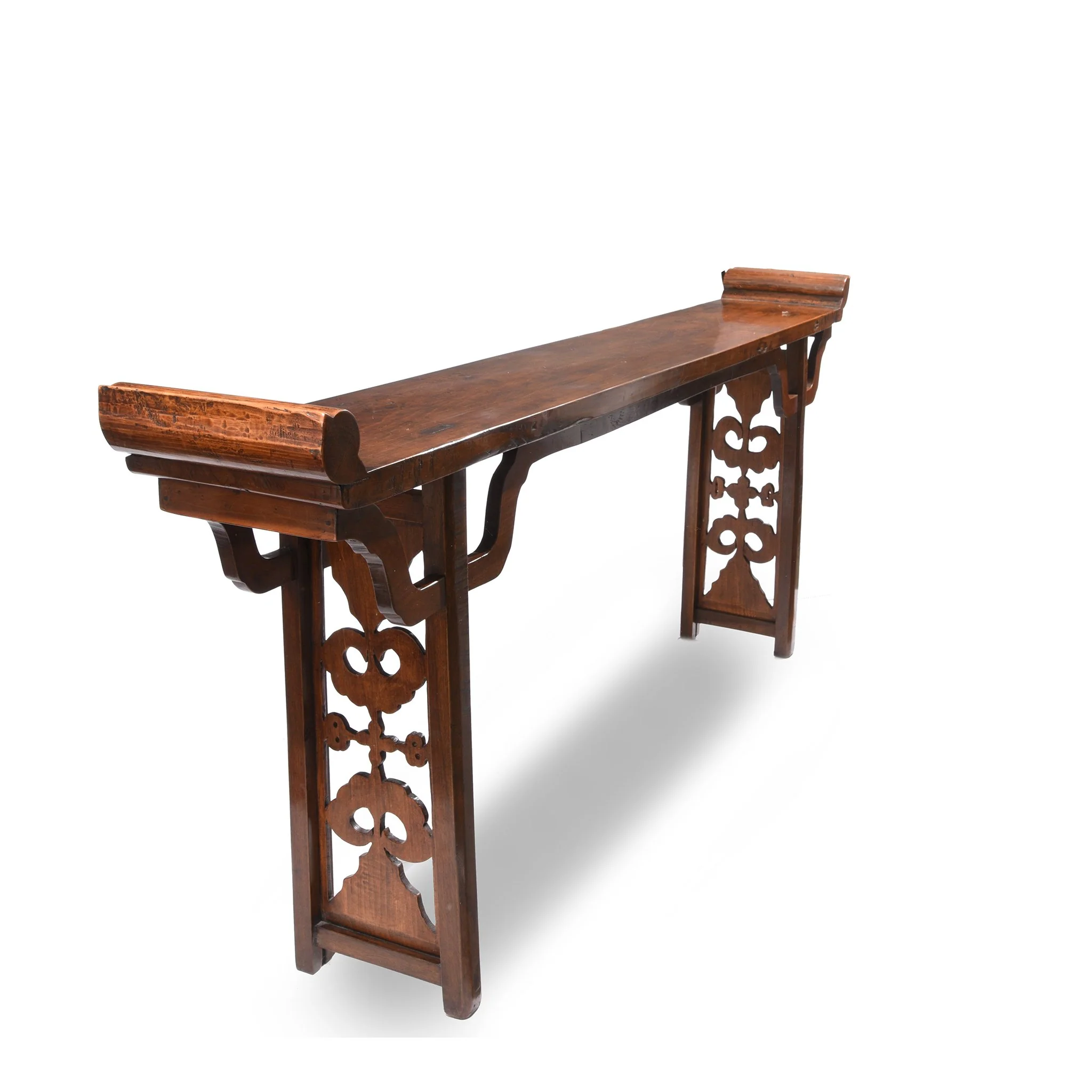 Walnut Altar Table From Gansu Province - 19thC - Image 4