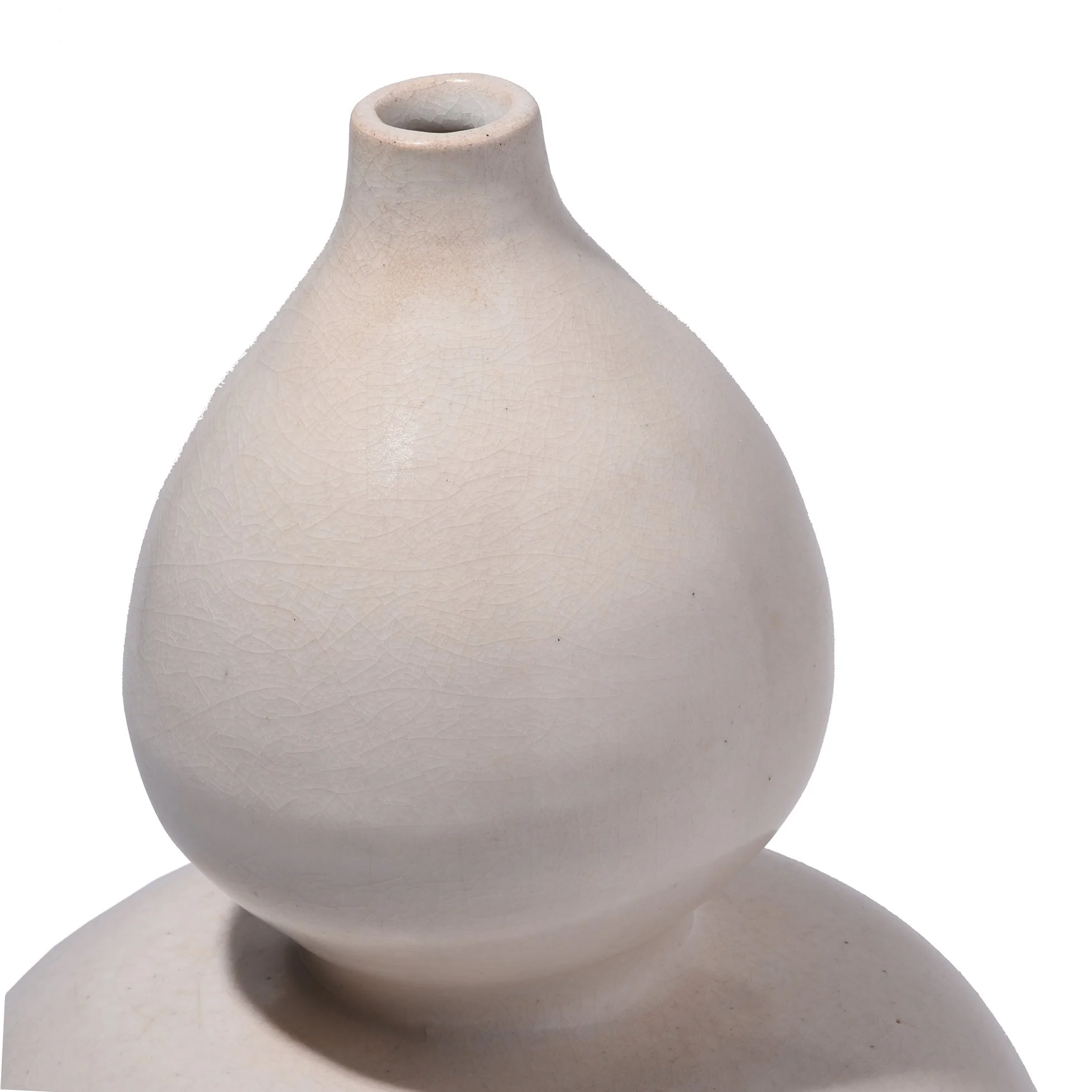 Song Dynasty White Porcelain Gourd Vase - Image 2