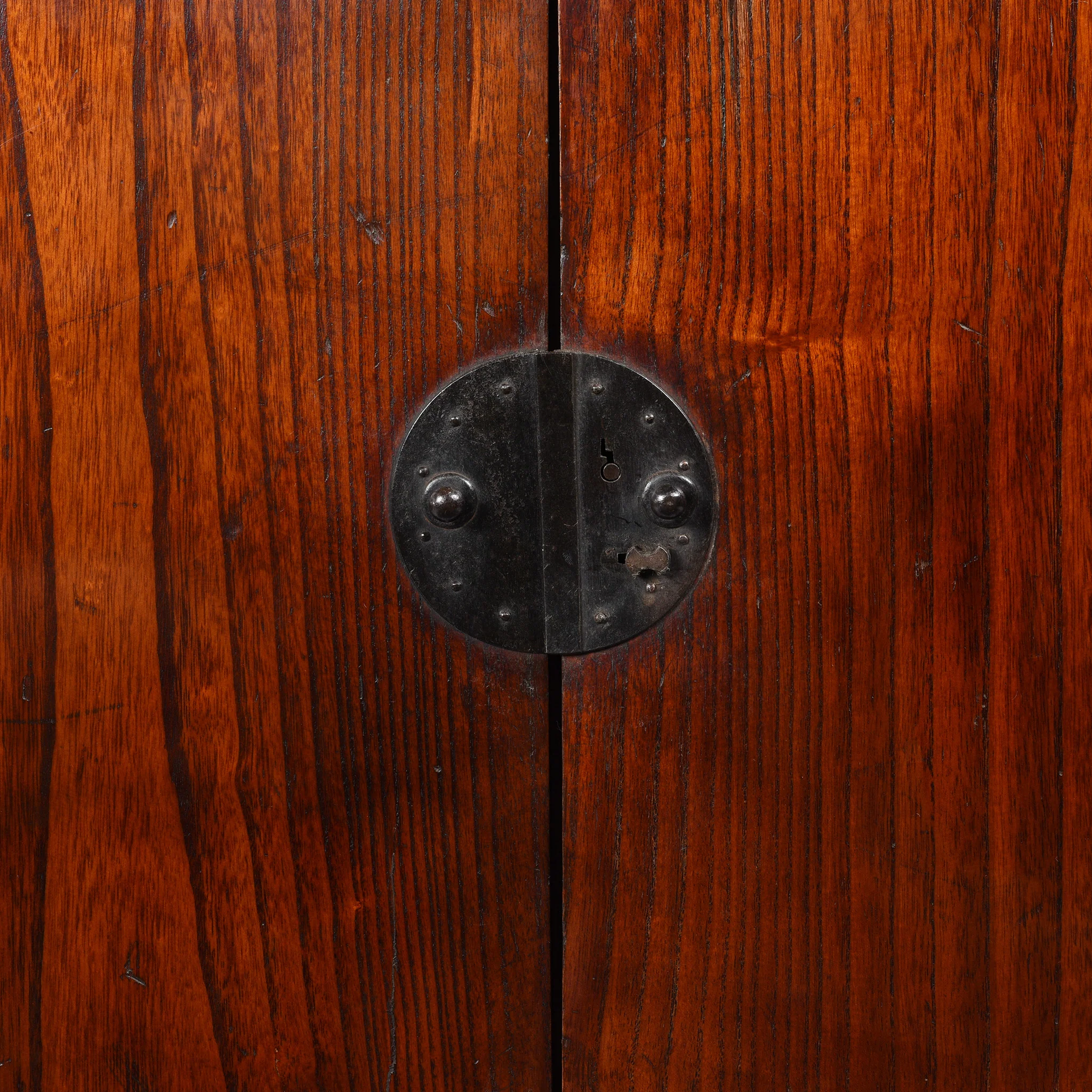 Japanese Shomon Dansu - Kiri Wood - Edo Period - Image 11