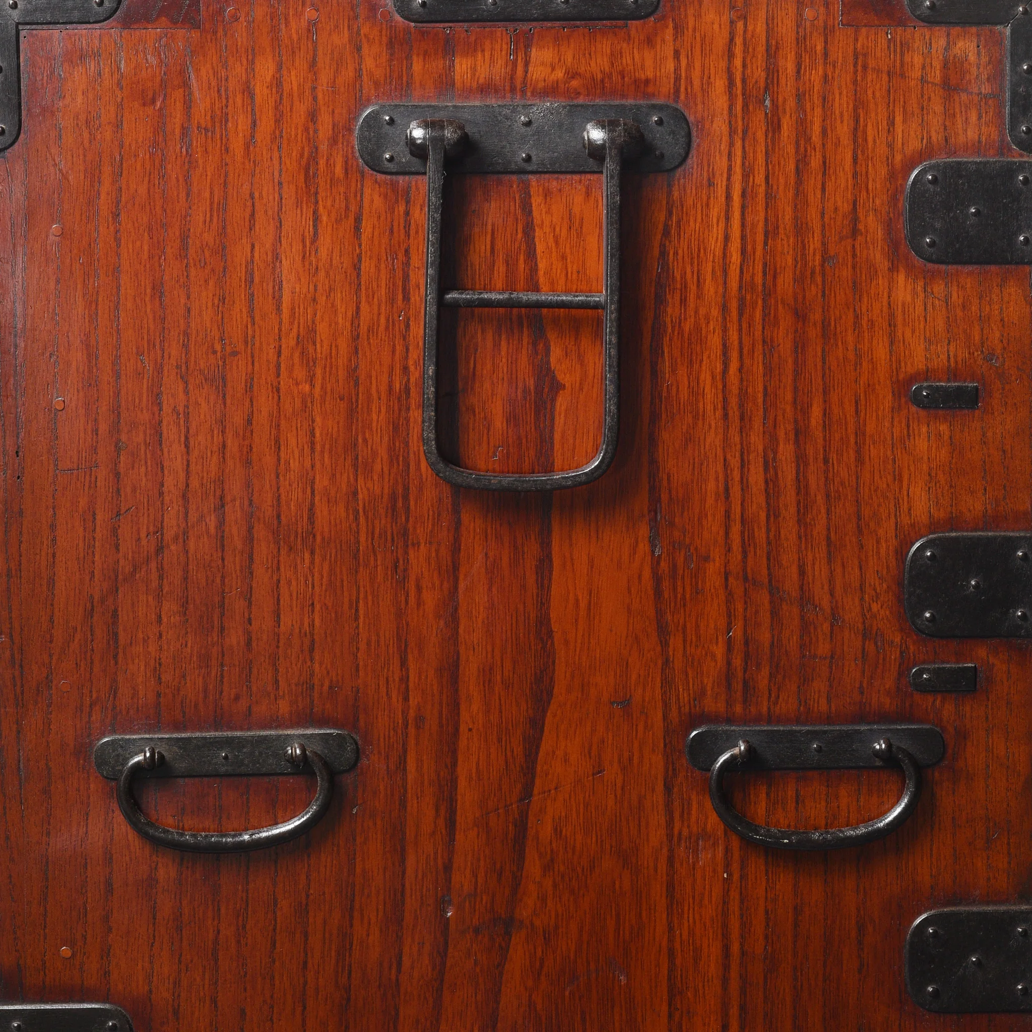 Japanese Shomon Dansu - Kiri Wood - Edo Period - Image 12
