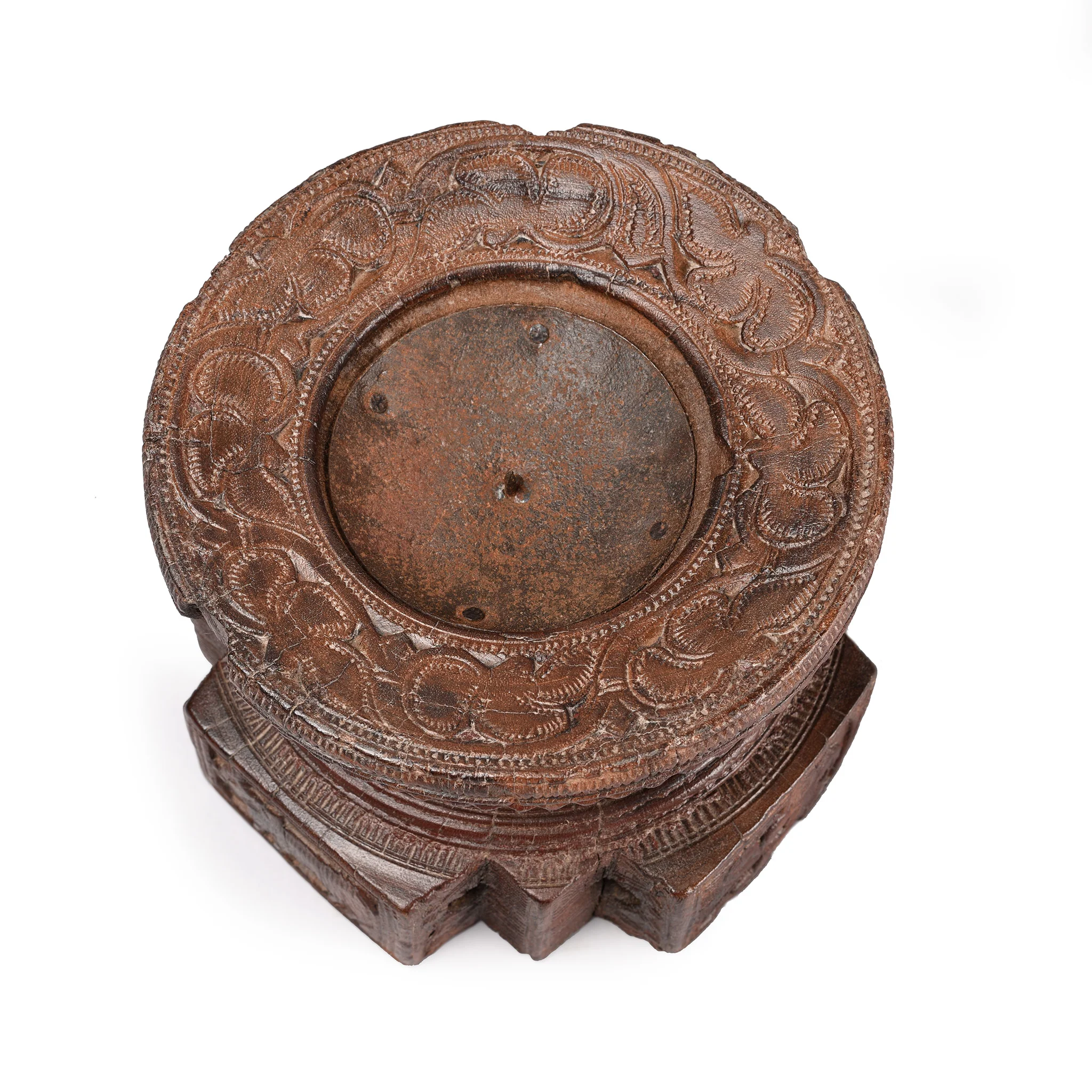Indian Seed Drill Candlestand - 19th Century - Image 2