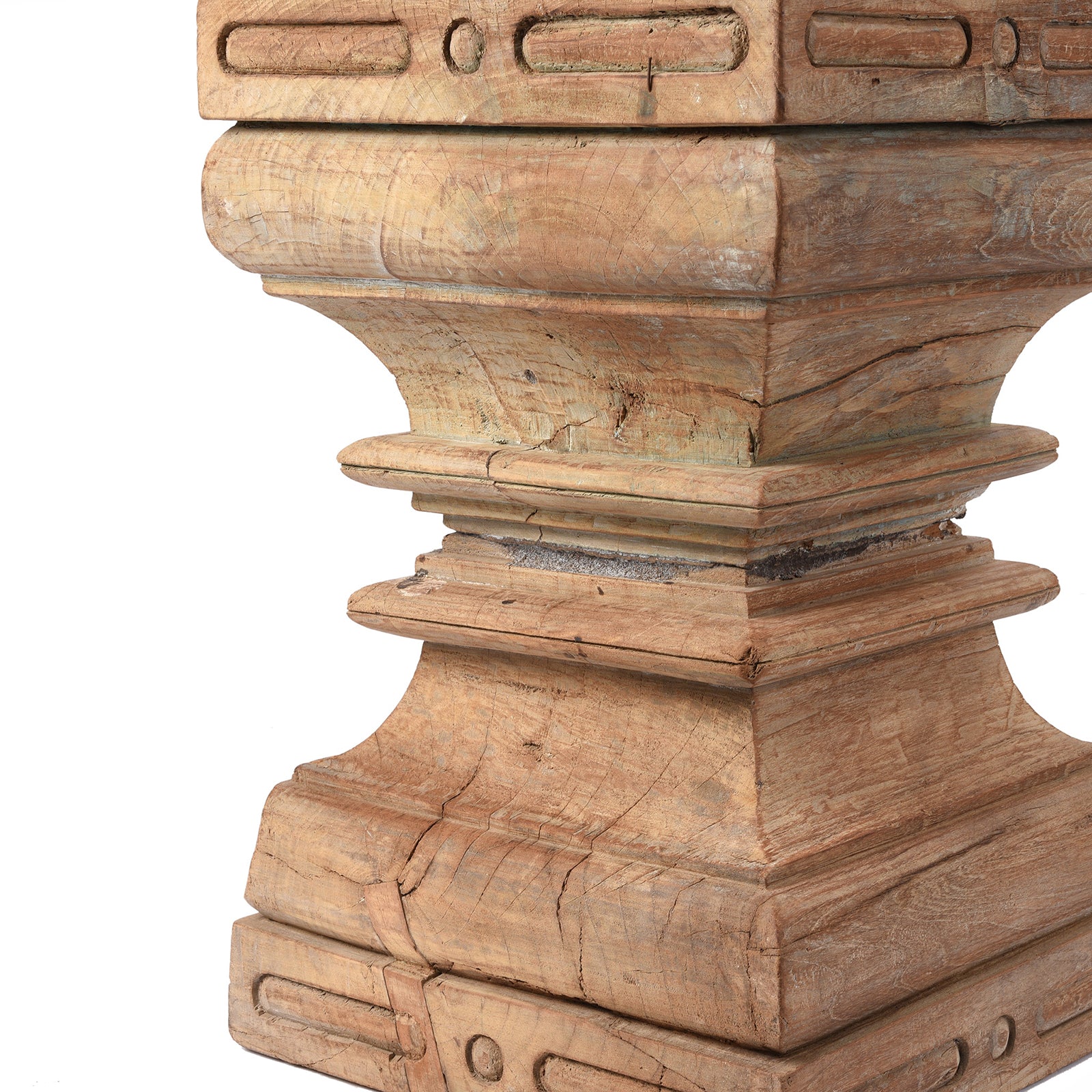 Side Table Made From Reclaimed Teak - Image 7