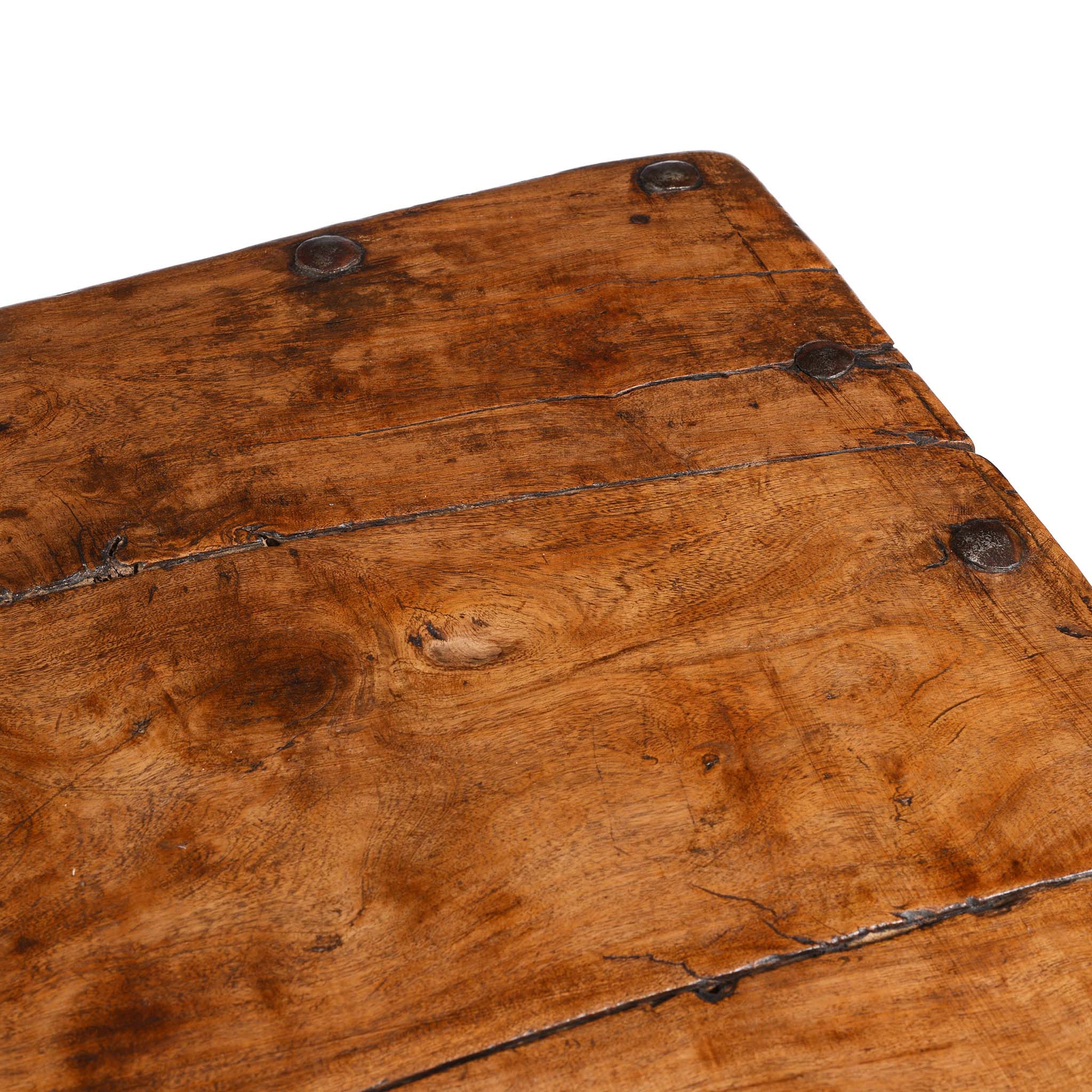 Indian Acacia Wood Takhat Coffee Table From Rajasthan- 19thC - Image 8