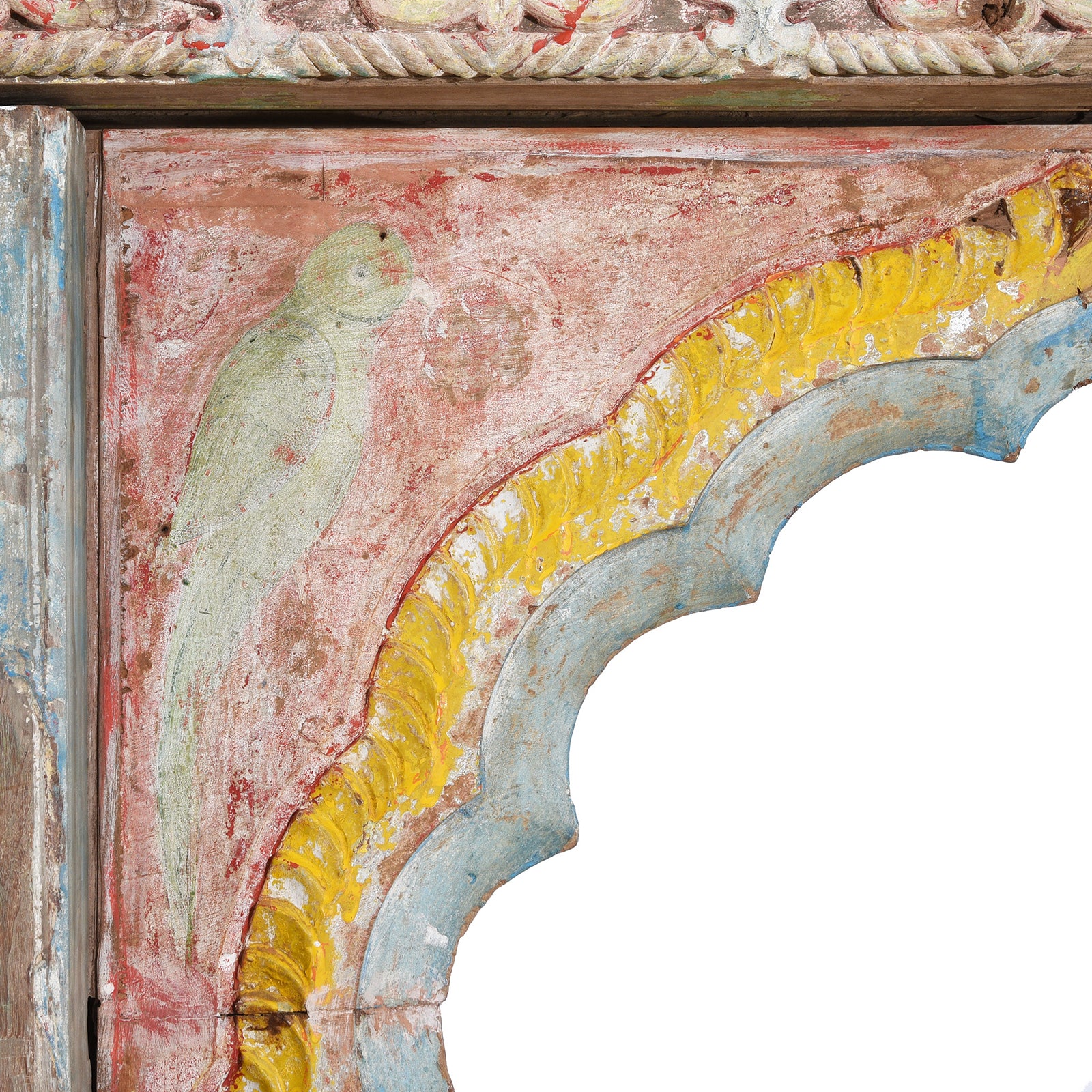 Carved Teak Triple Arch From Kutch - Late 19thC - Image 4