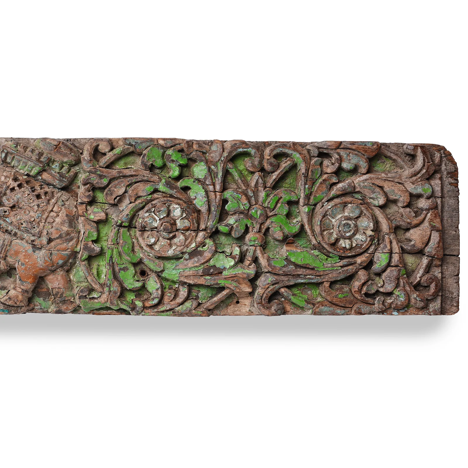 Carved Kalaśa Lintel Panel From Gujarat - 19th Century - Image 4