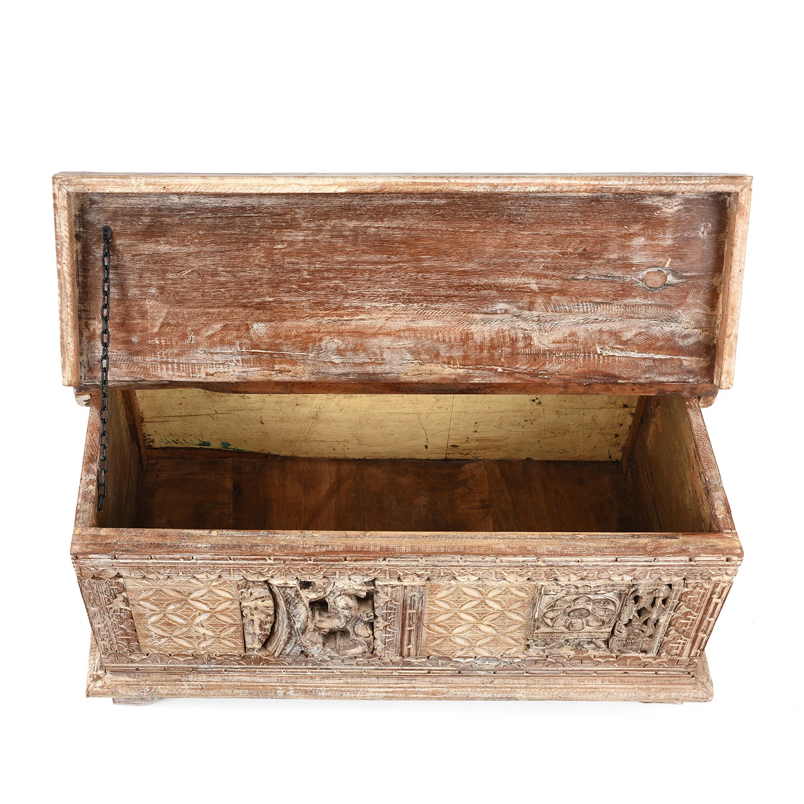 Blanket Chest Made From Reclaimed Teak - Image 5