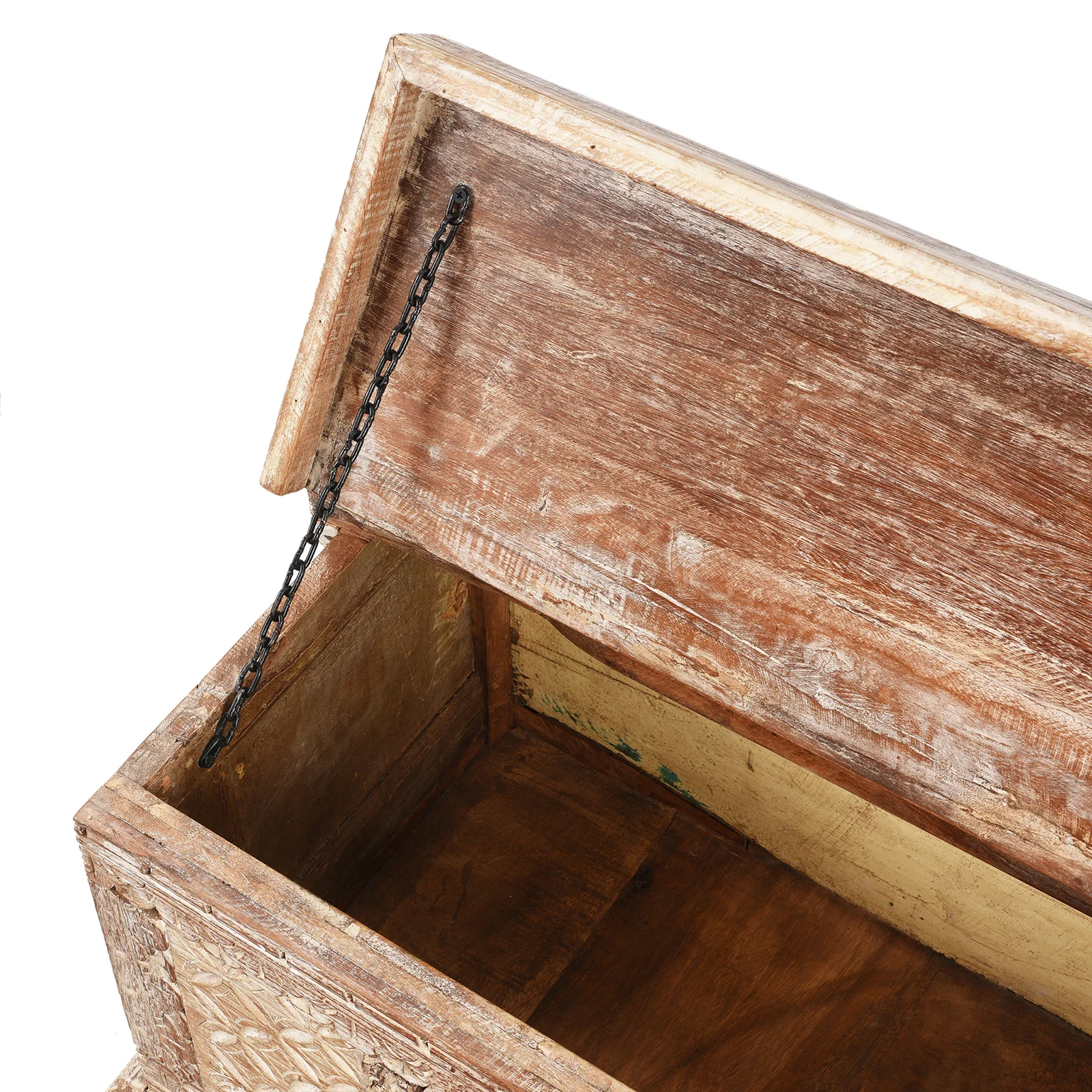 Blanket Chest Made From Reclaimed Teak - Image 6