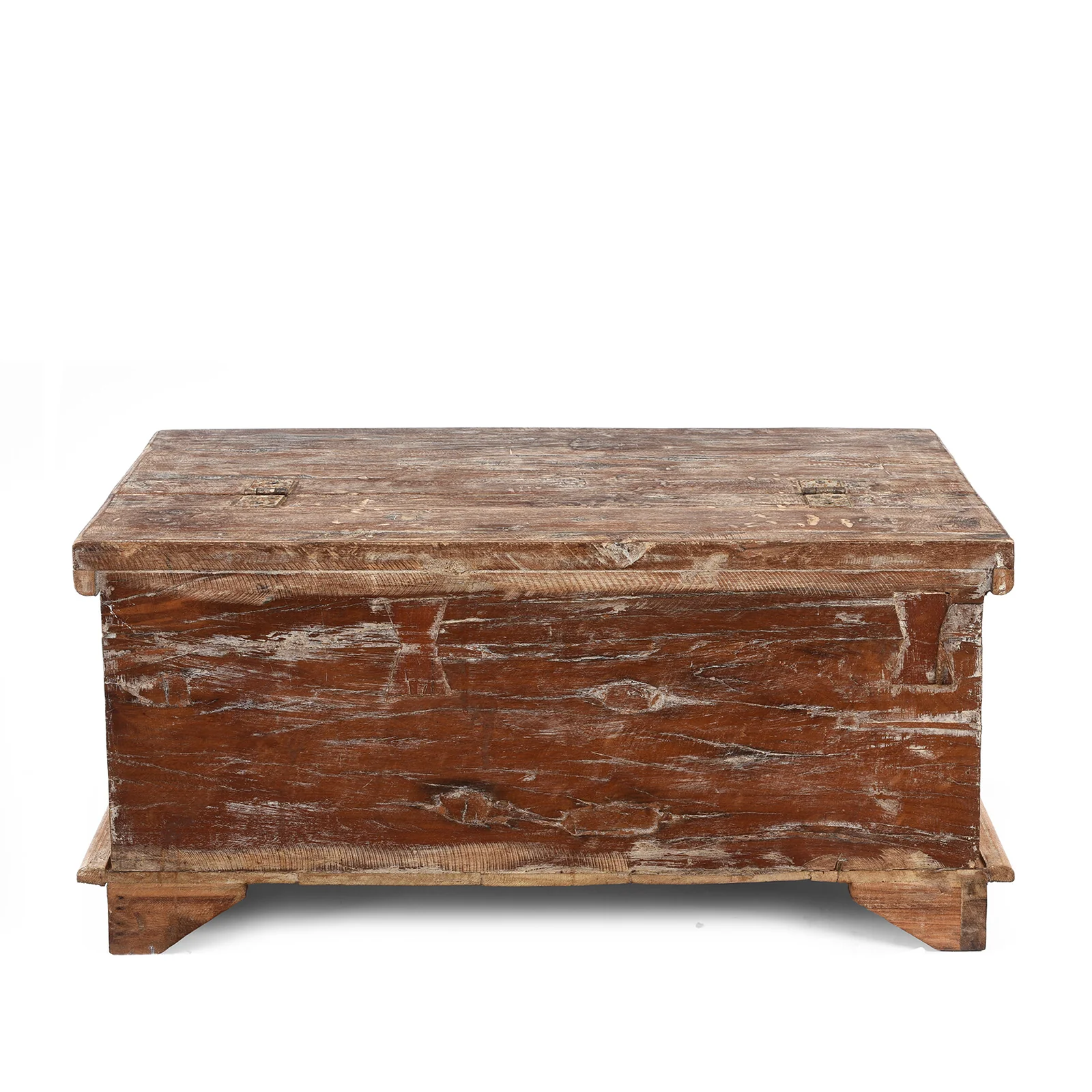 Carved Blanket Chest Made From Reclaimed Teak - Image 8