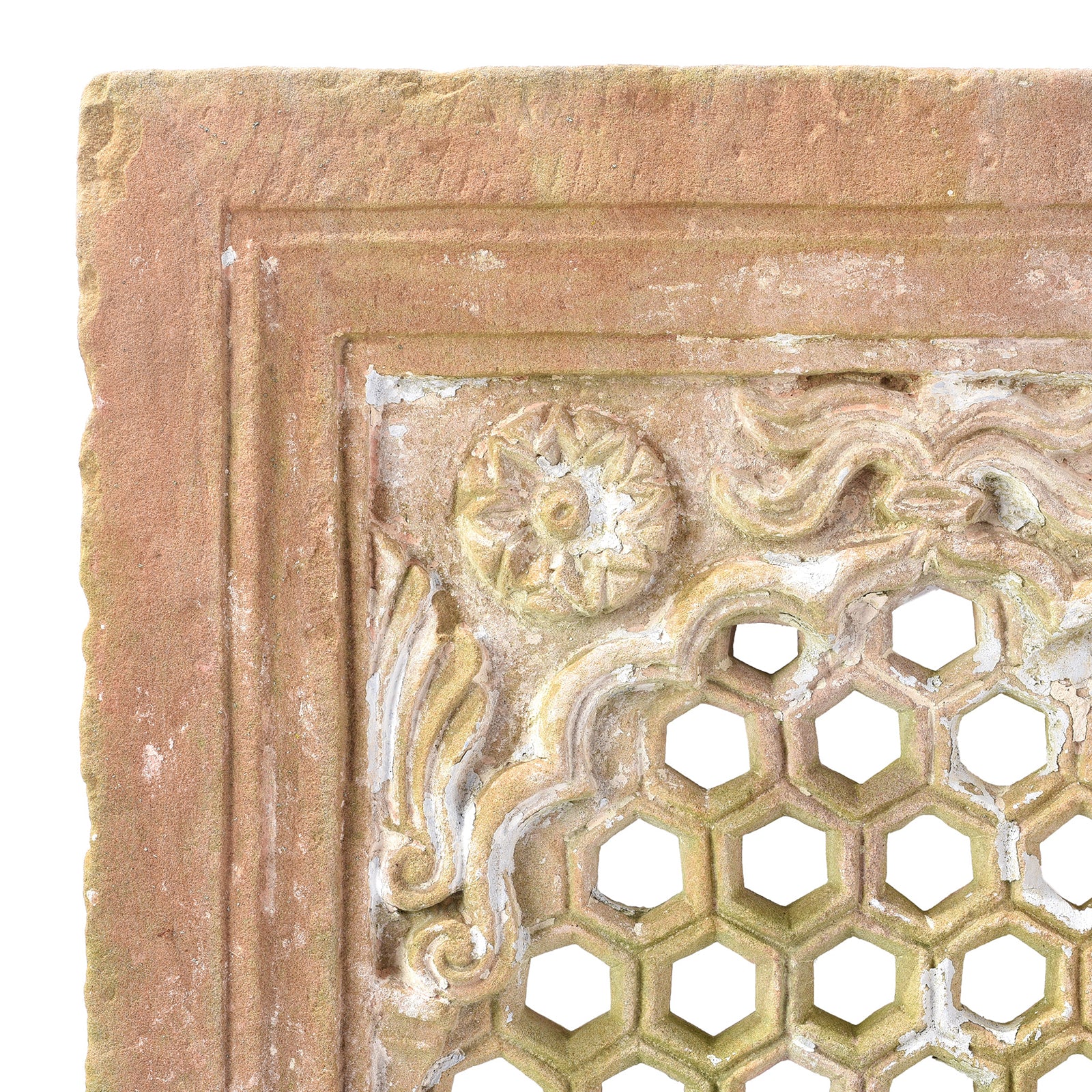 Double Sided Stone Jali Panel From Rajasthan - 19th Century - Image 4