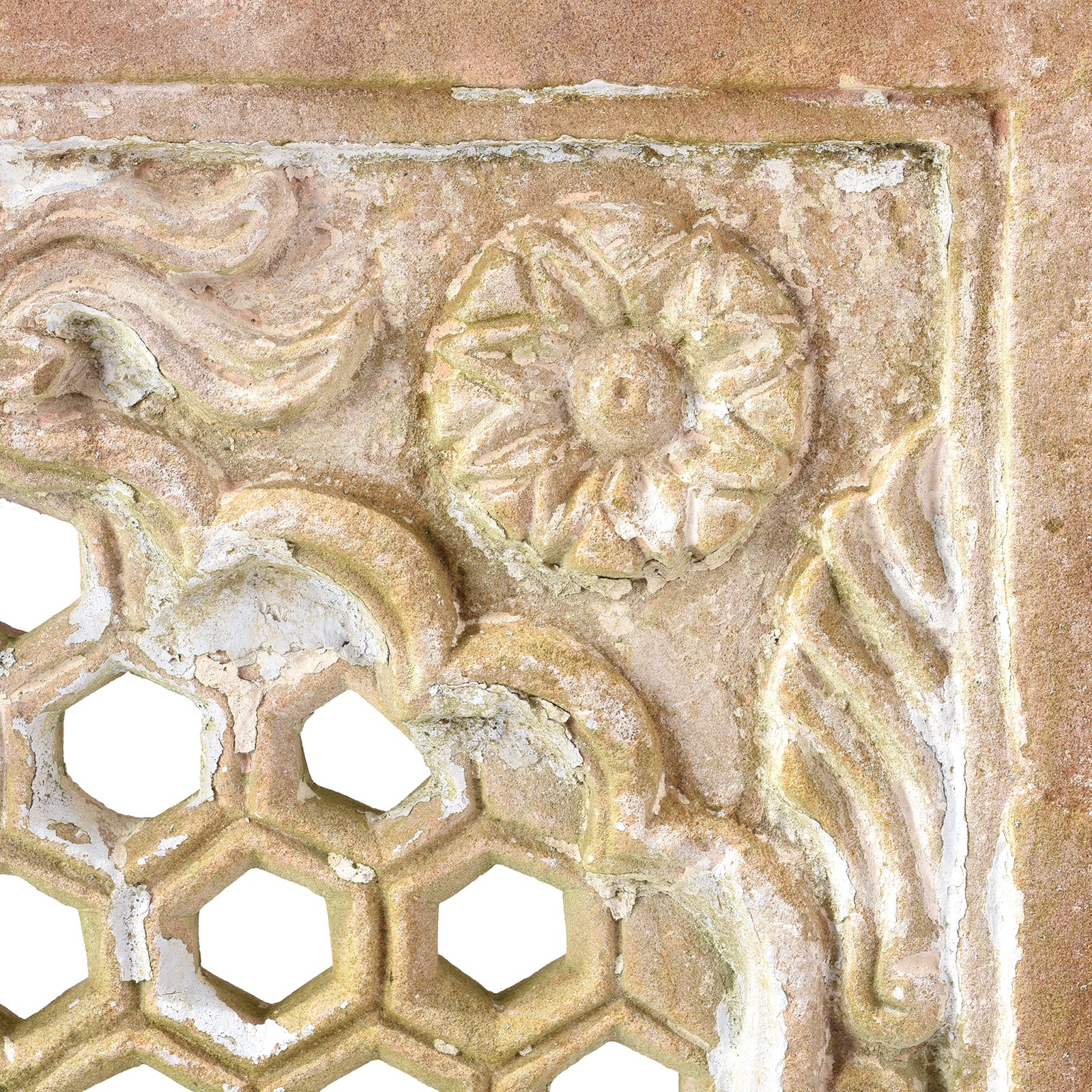 Double Sided Stone Jali Panel From Rajasthan - 19th Century - Image 8