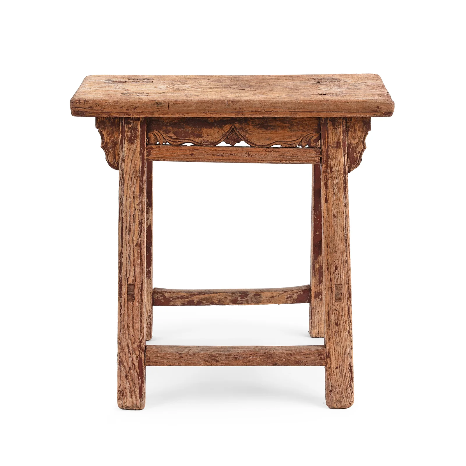 Carved Elm Farmers Milking Stool - 19th Century - Image 3