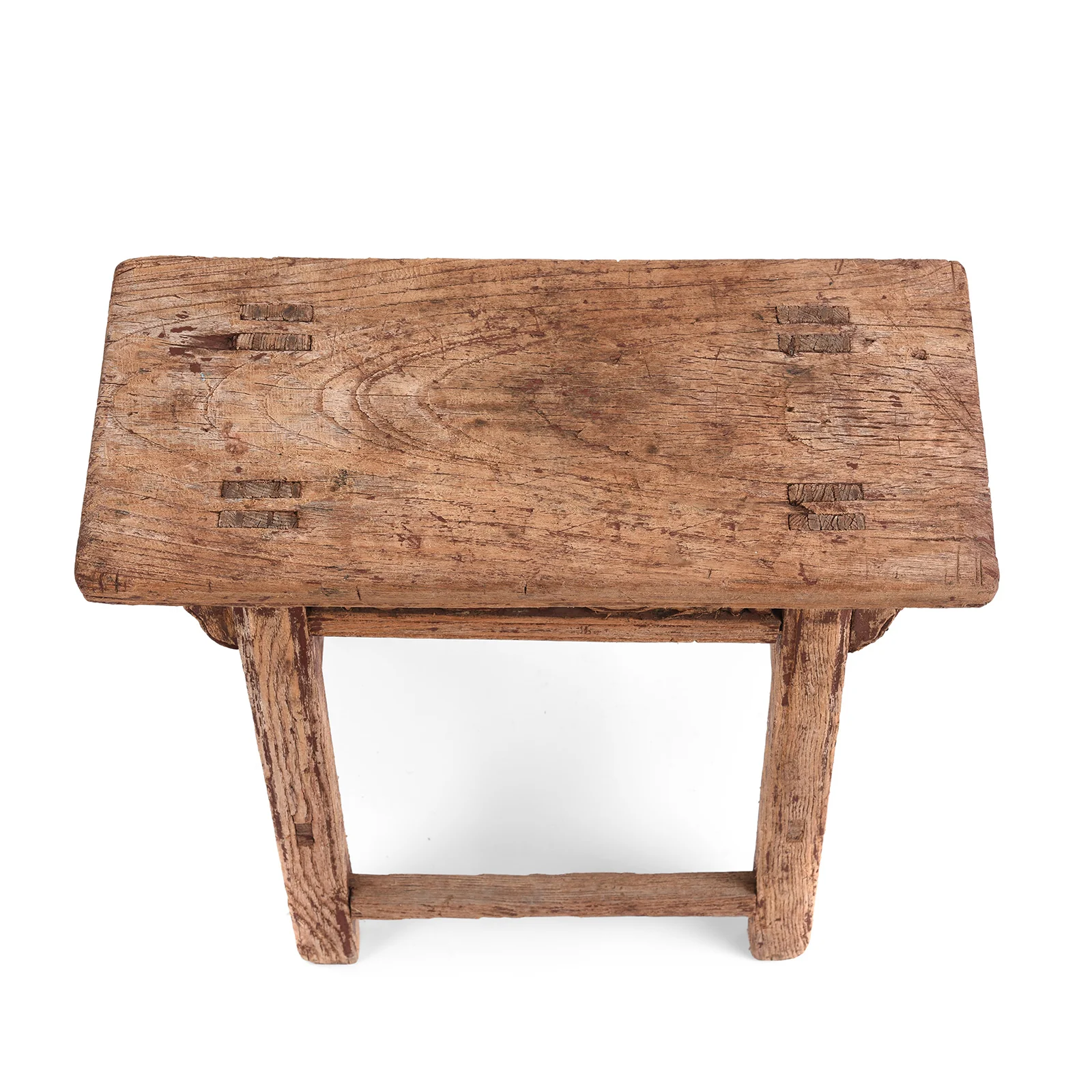 Carved Elm Farmers Milking Stool - 19th Century - Image 4