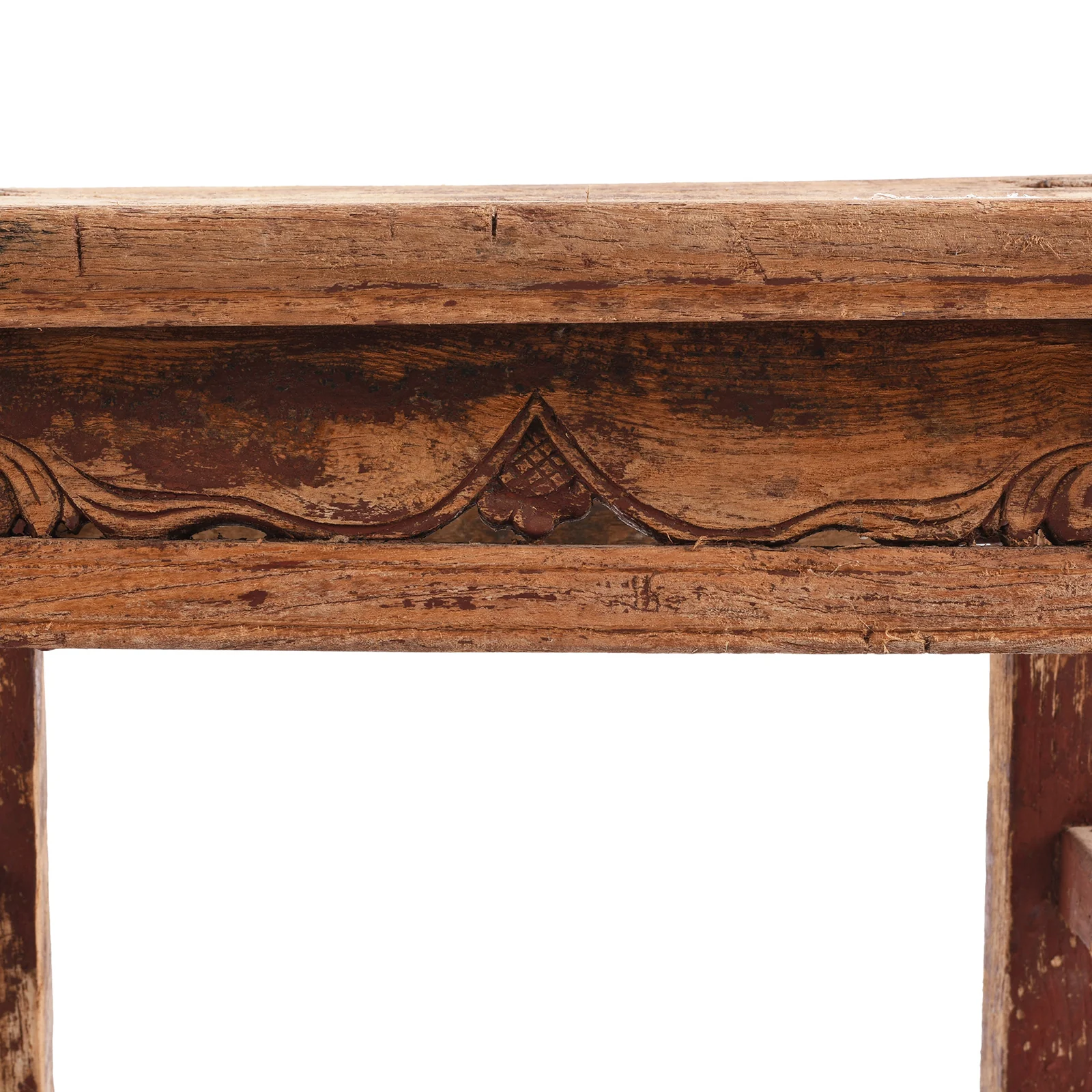 Carved Elm Farmers Milking Stool - 19th Century - Image 5