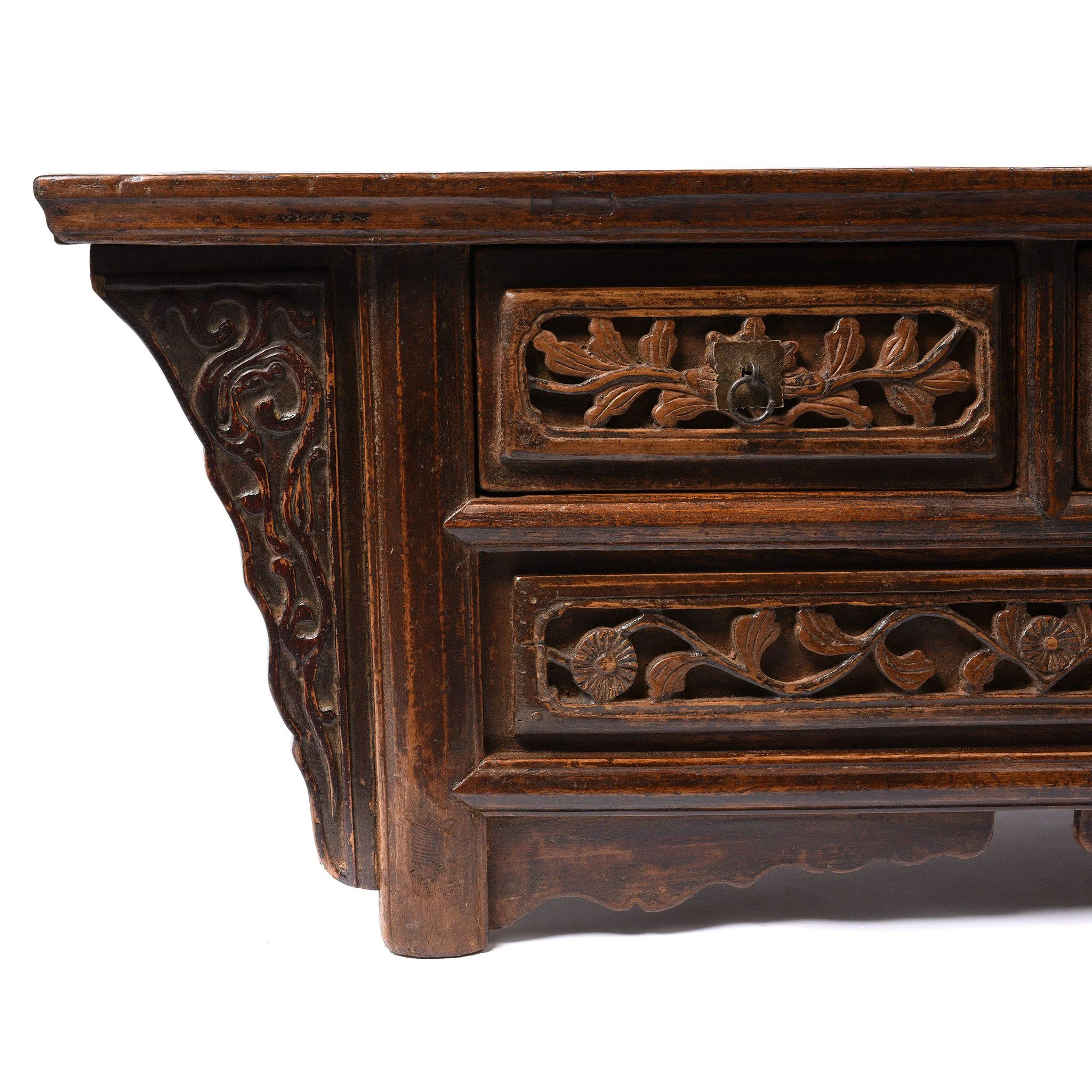 Elm and Poplar Kang Table From Shanxi  - 19thC - Image 2