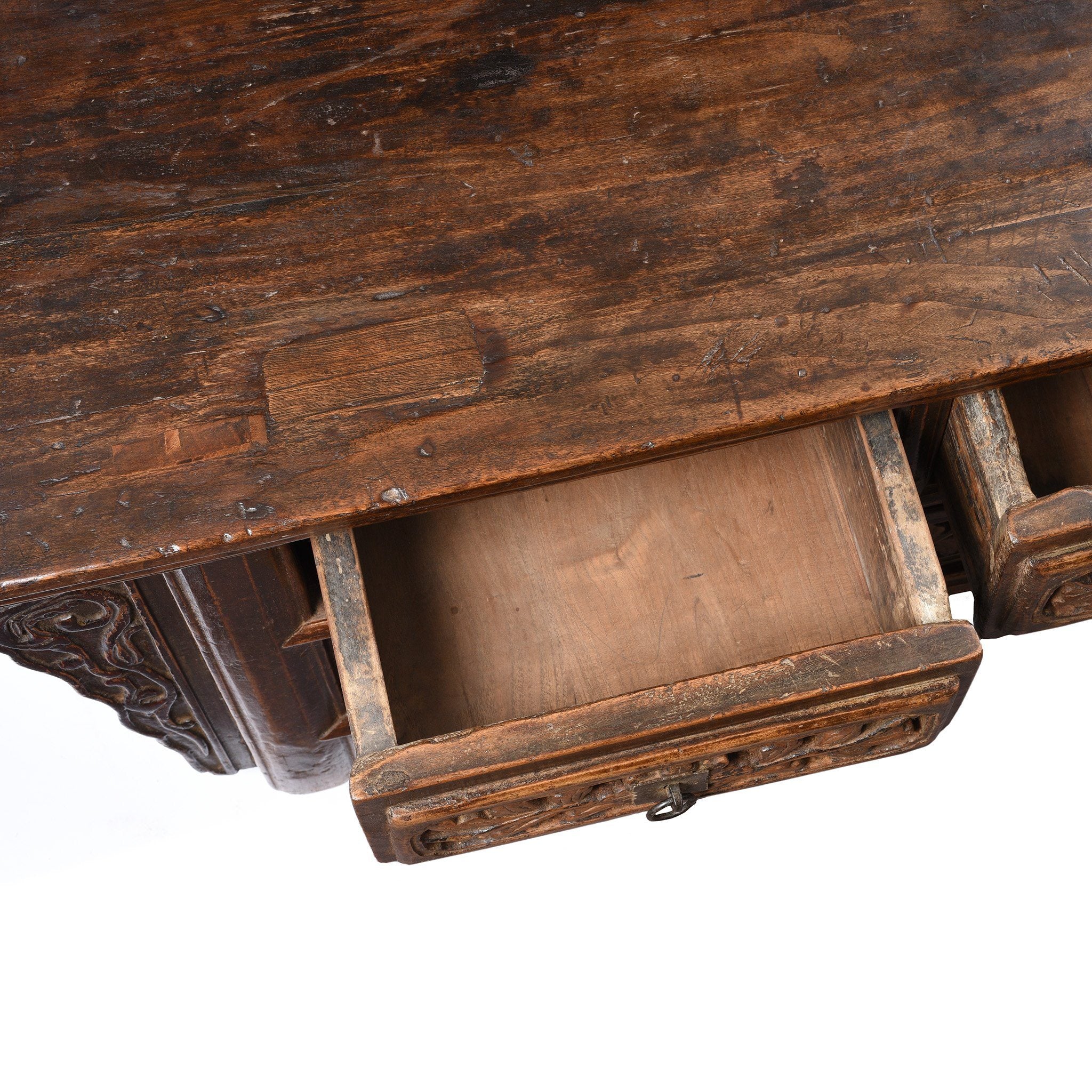 Elm and Poplar Kang Table From Shanxi  - 19thC - Image 5