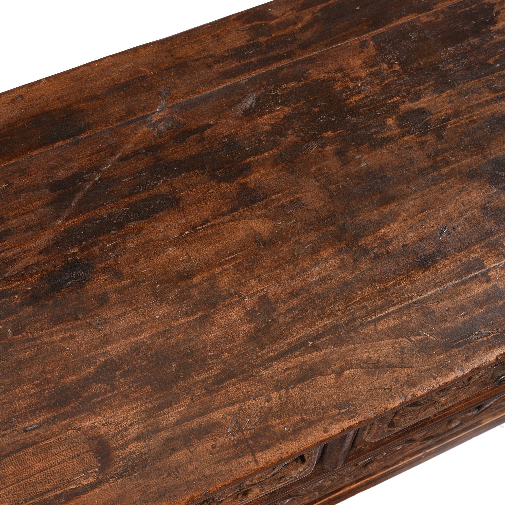 Elm and Poplar Kang Table From Shanxi  - 19thC - Image 8