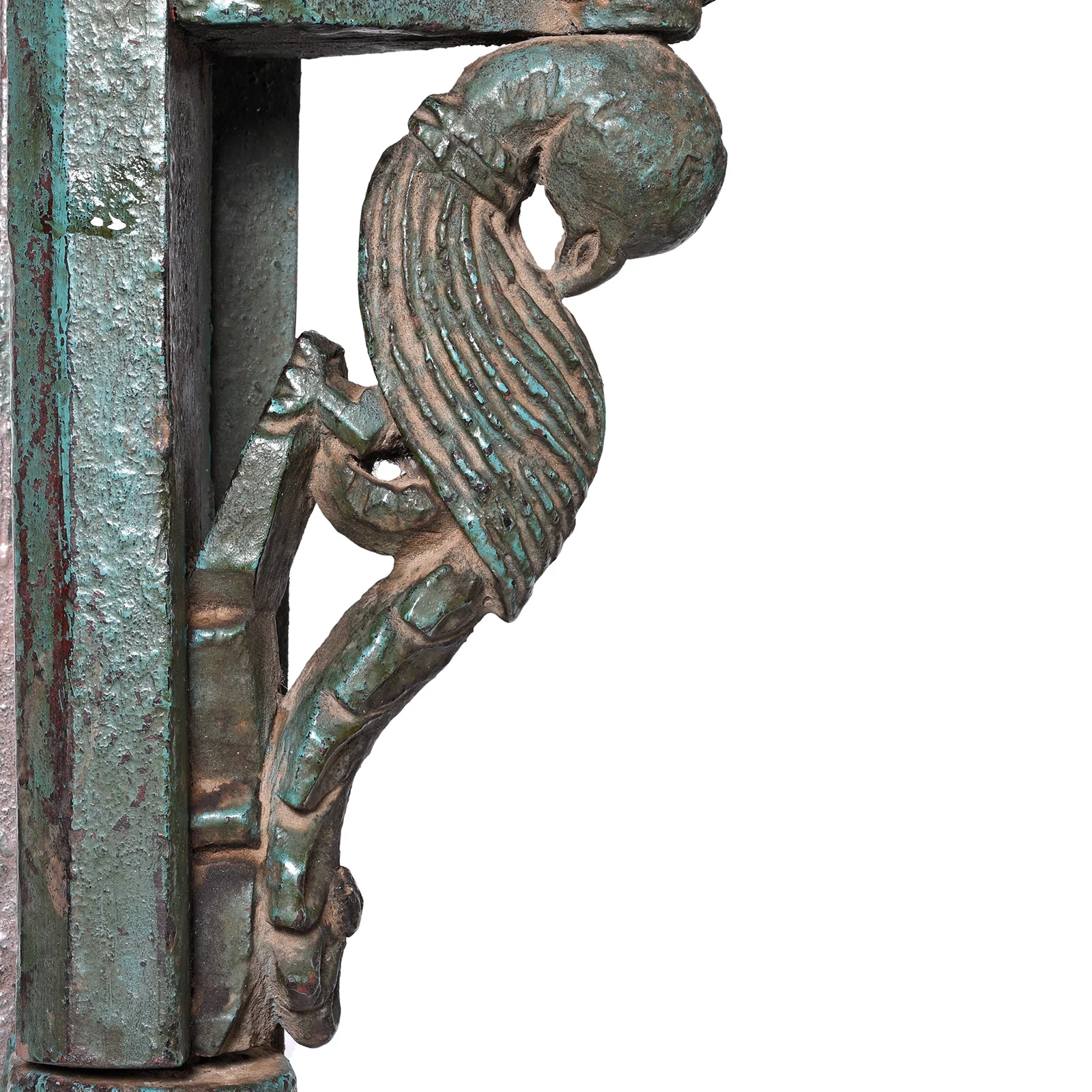 Parrot Lamp Bracket From Gujarat - 19th Century - Image 3