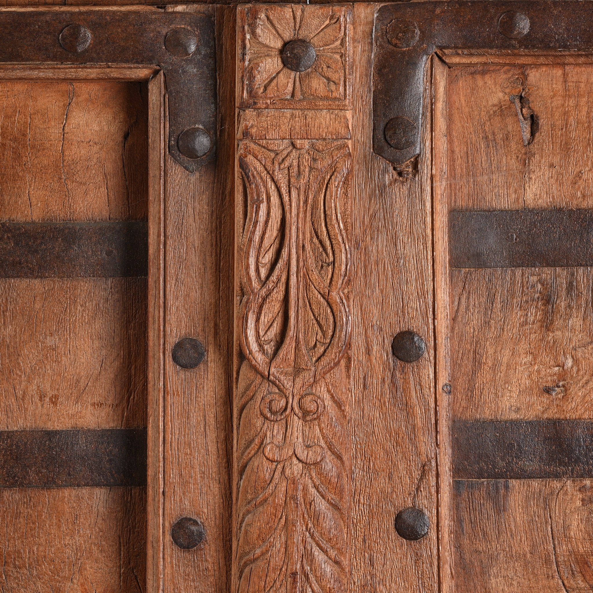 Carved Roheda Doors From Bikaner - 19thC - Image 4