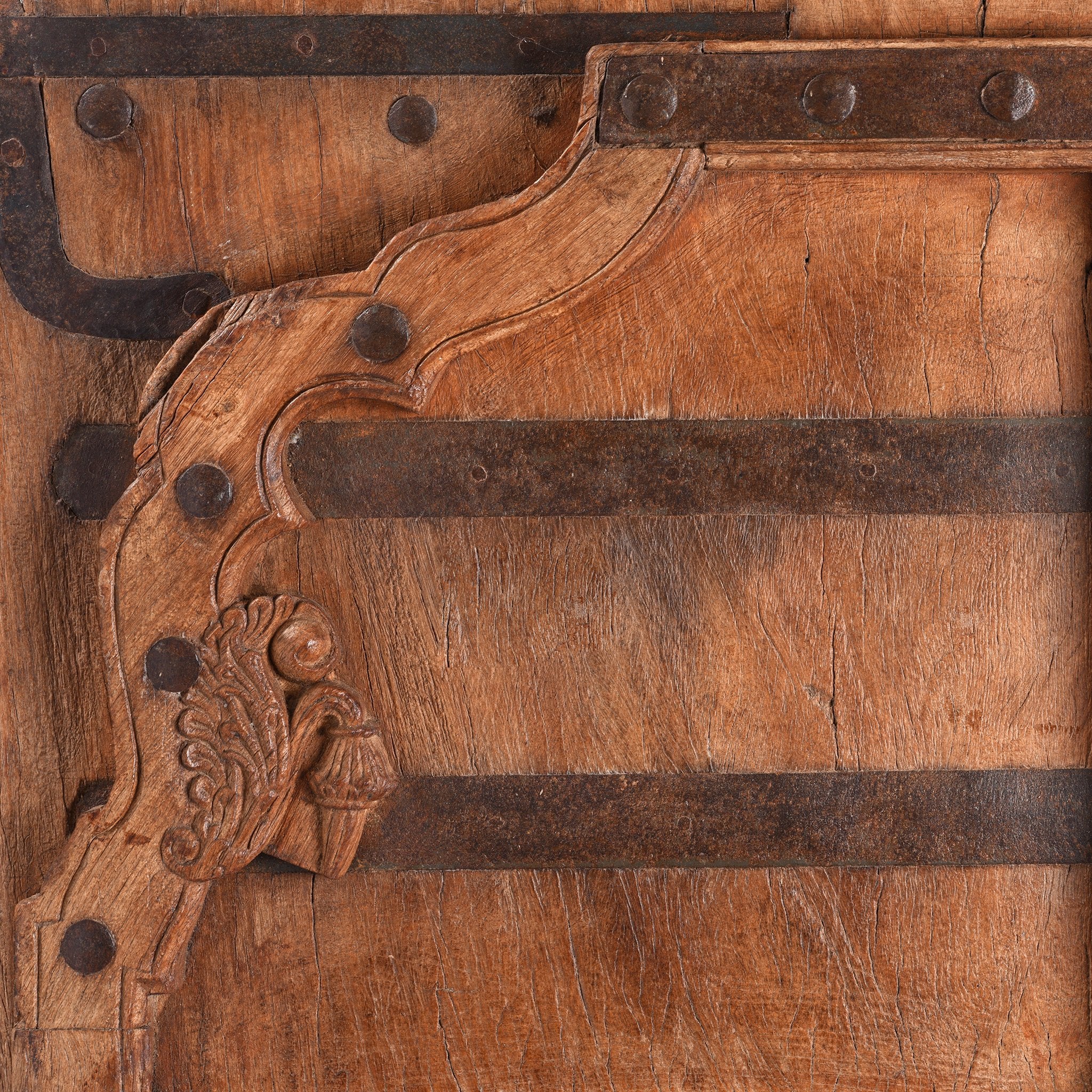Carved Roheda Doors From Bikaner - 19thC - Image 7