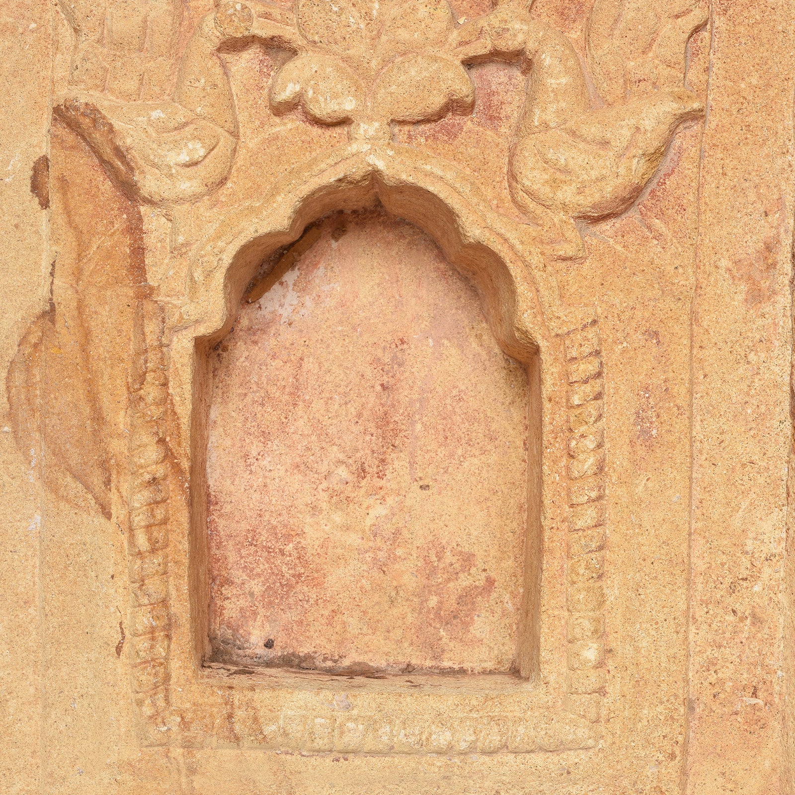 Carved Indian Stone Lamp Niche From Rajasthan - 18thC - Image 4