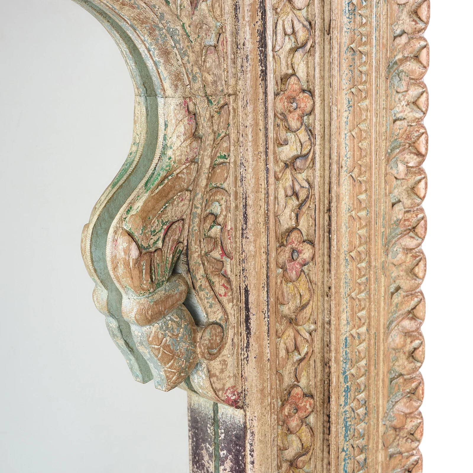 Painted Decorative Mihrab Mirror - Image 4
