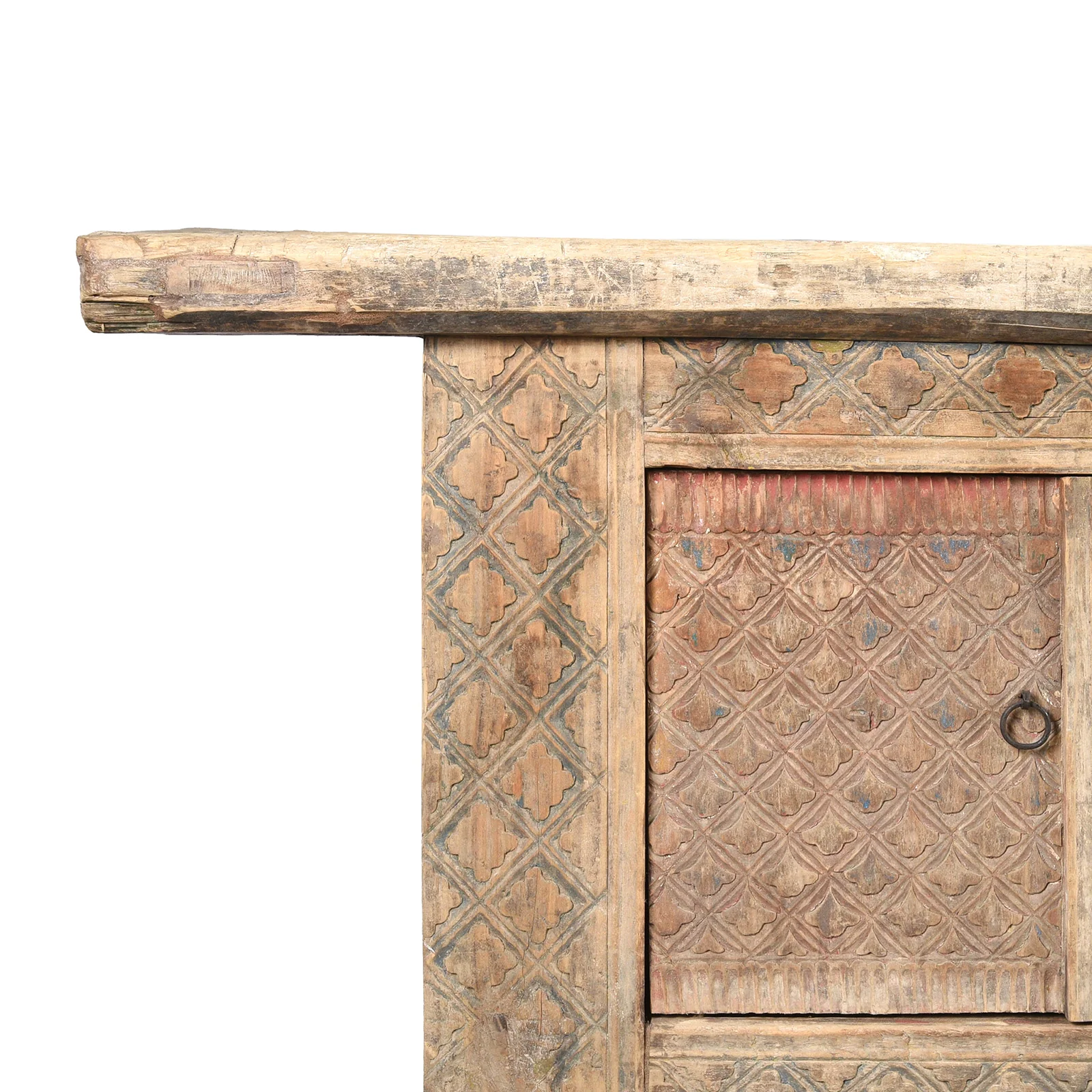 Carved Low Sideboard From Xinjiang - 19thC - Image 2