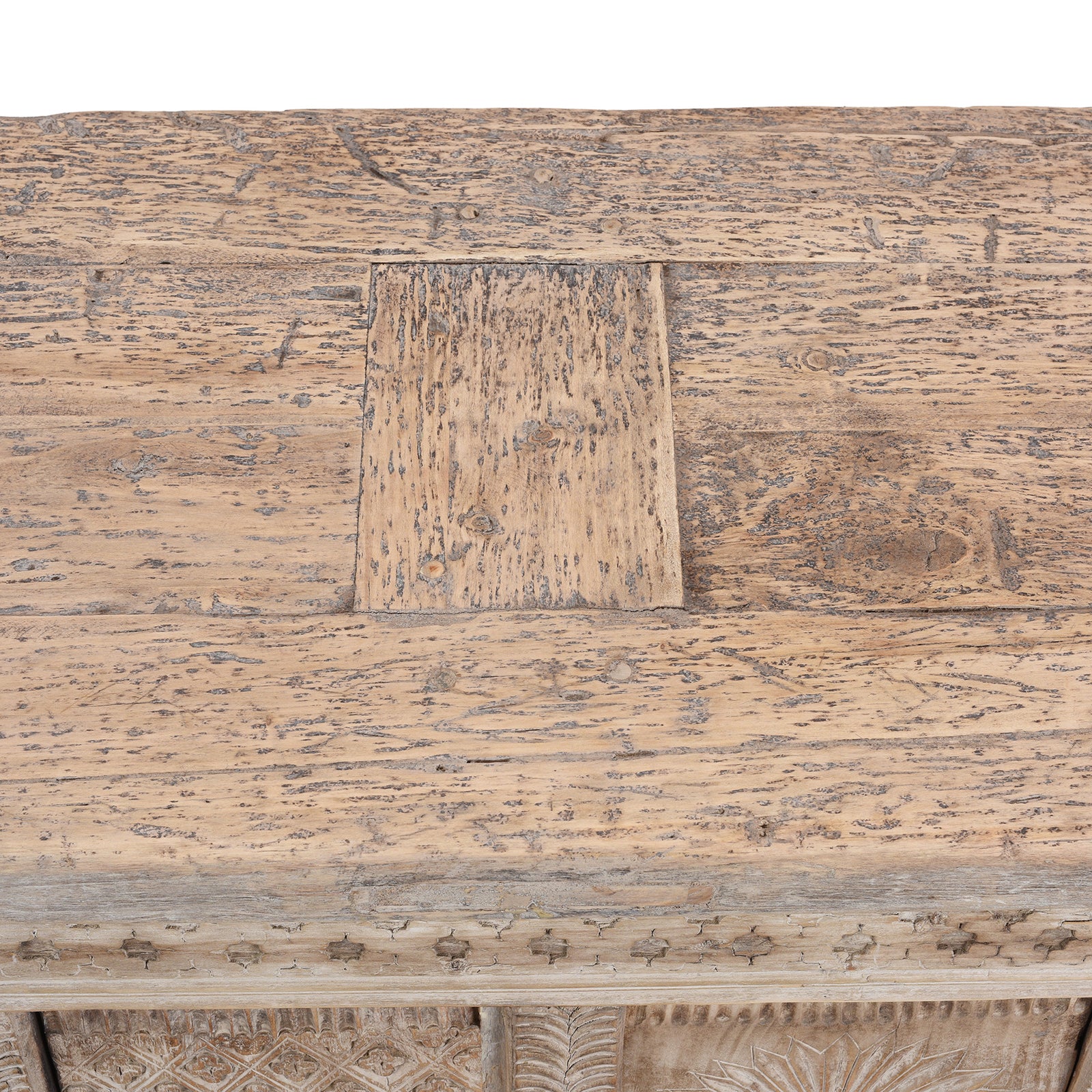 Carved Low Sideboard From Xinjiang - 19th Century - Image 12