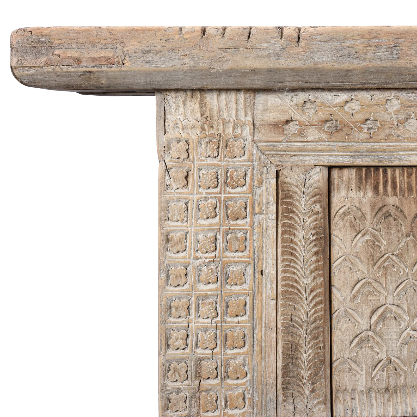Carved Low Sideboard From Xinjiang - 19th Century - Image 3