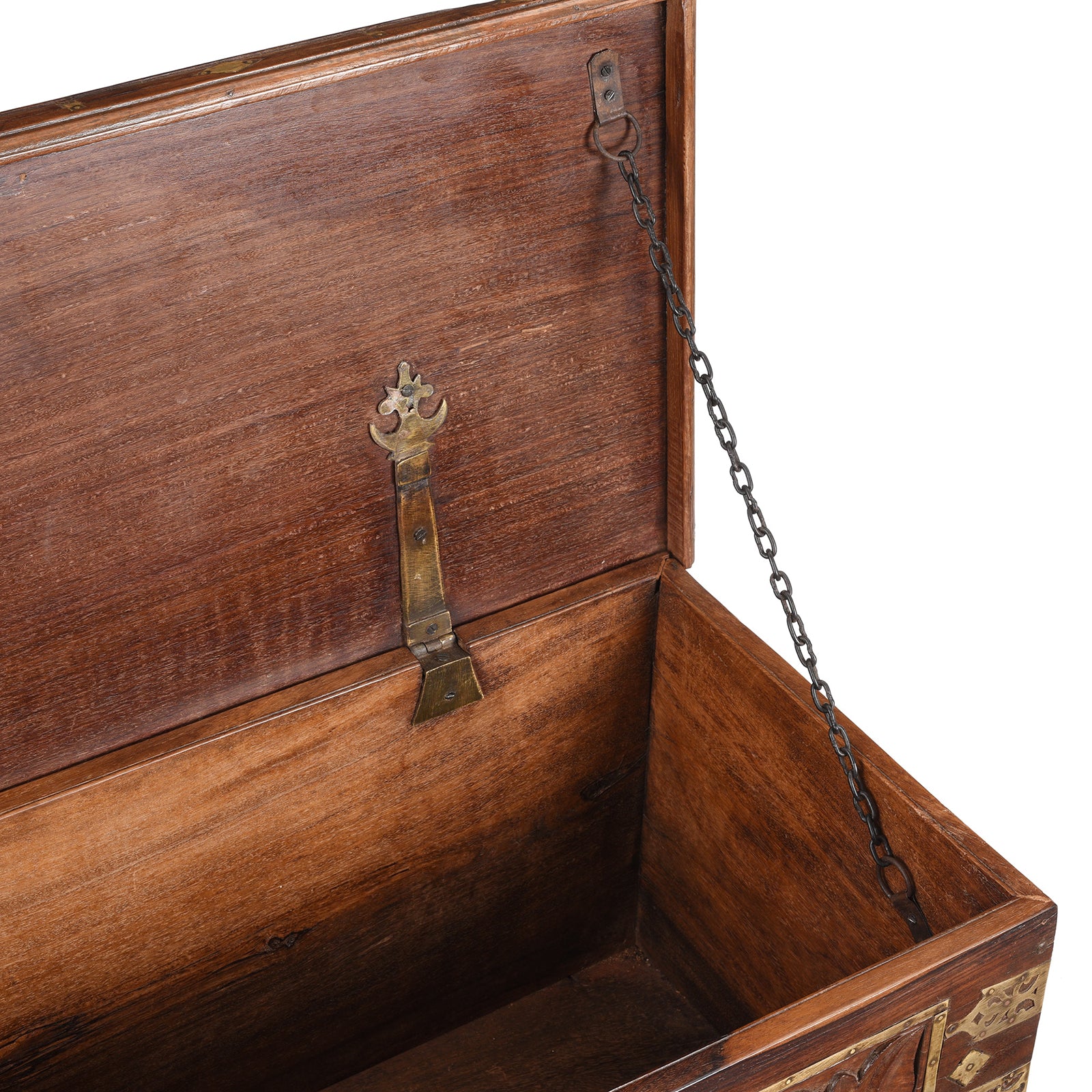 Carved Malabar Chest From Kutch - Ca 1900 - Image 8