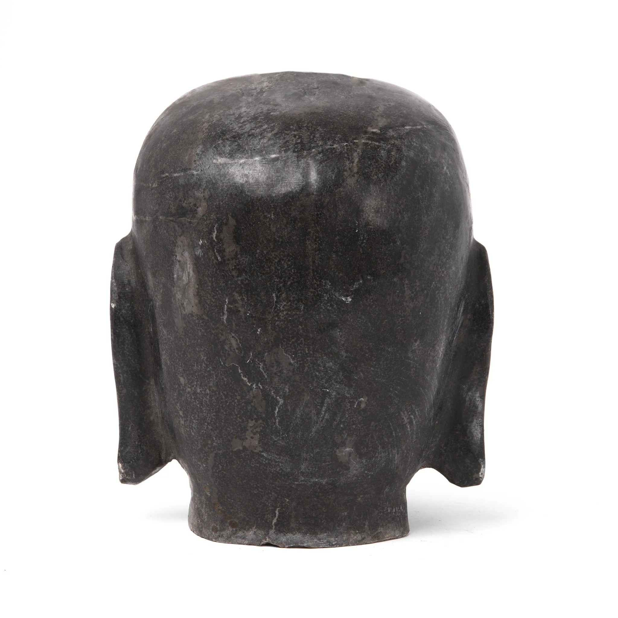 Carved Monks Head - Black Marble - Image 3