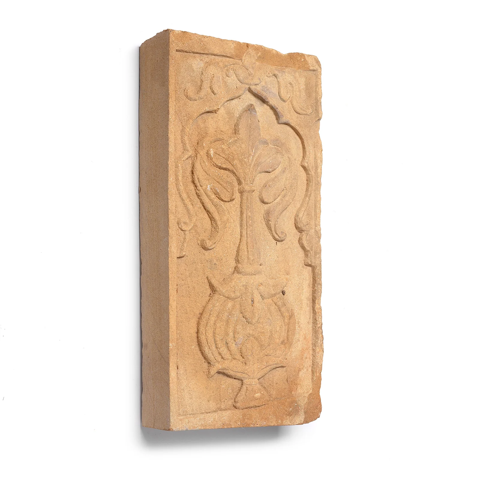 Carved Mughal Stone Panel From Jaisalmer - 19th Century - Image 3