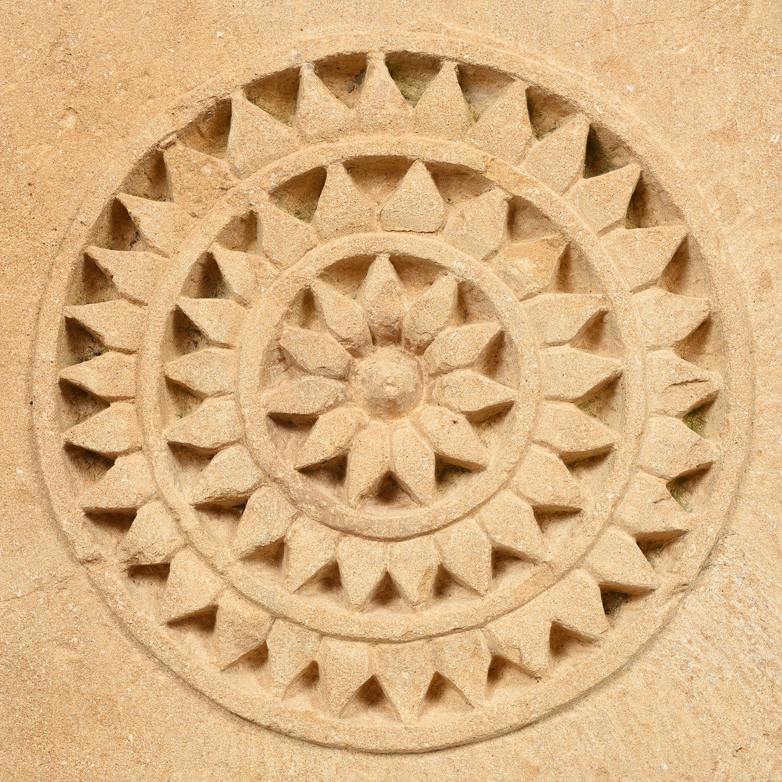 Carved Mughal Stone Panel From Jaisalmer - 19thC - Image 2