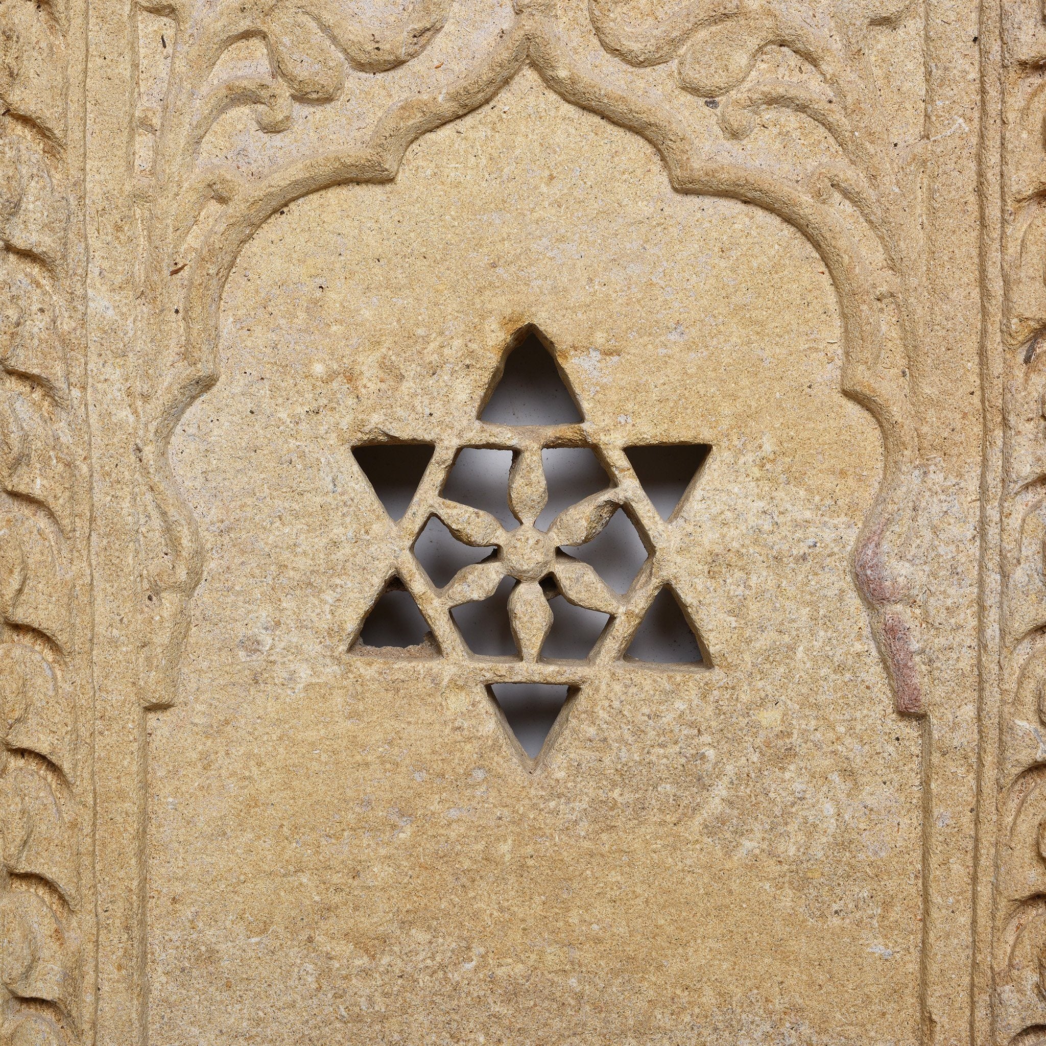 Carved Mughal Style Stone Panels From Jaiselmer - 19thC - Image 5