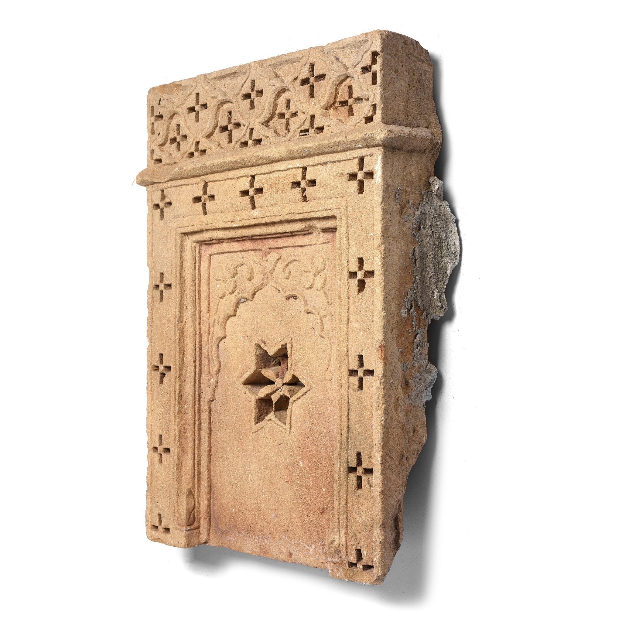 Carved Mughal Style Stone Panels From Jaiselmer - 19thC - Image 6