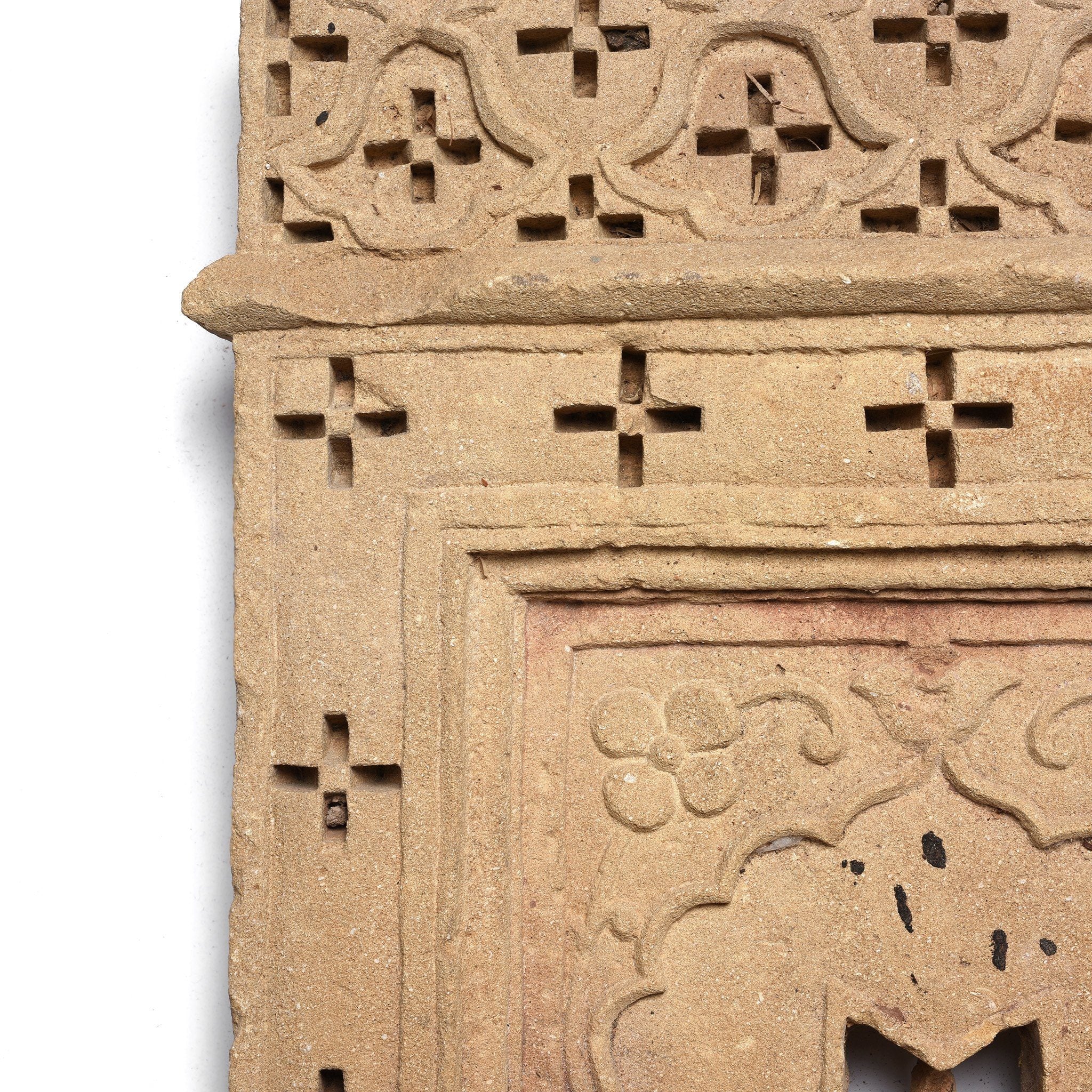 Carved Mughal Style Stone Panels From Jaiselmer - 19thC - Image 7