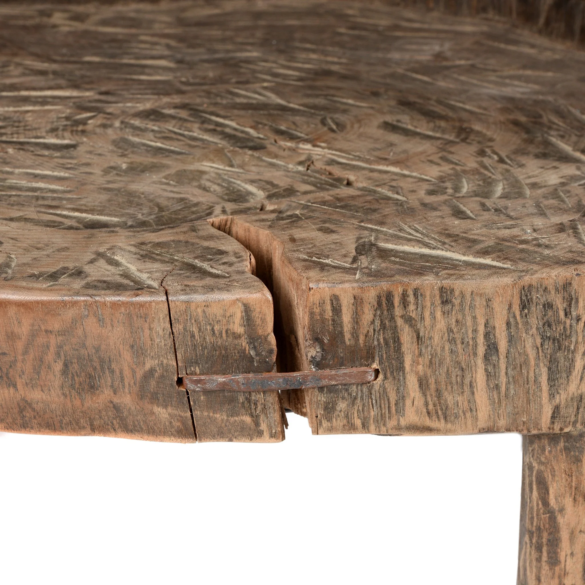 Carved Tribal Chair From Nagaland -  Ca 1920 - Image 3