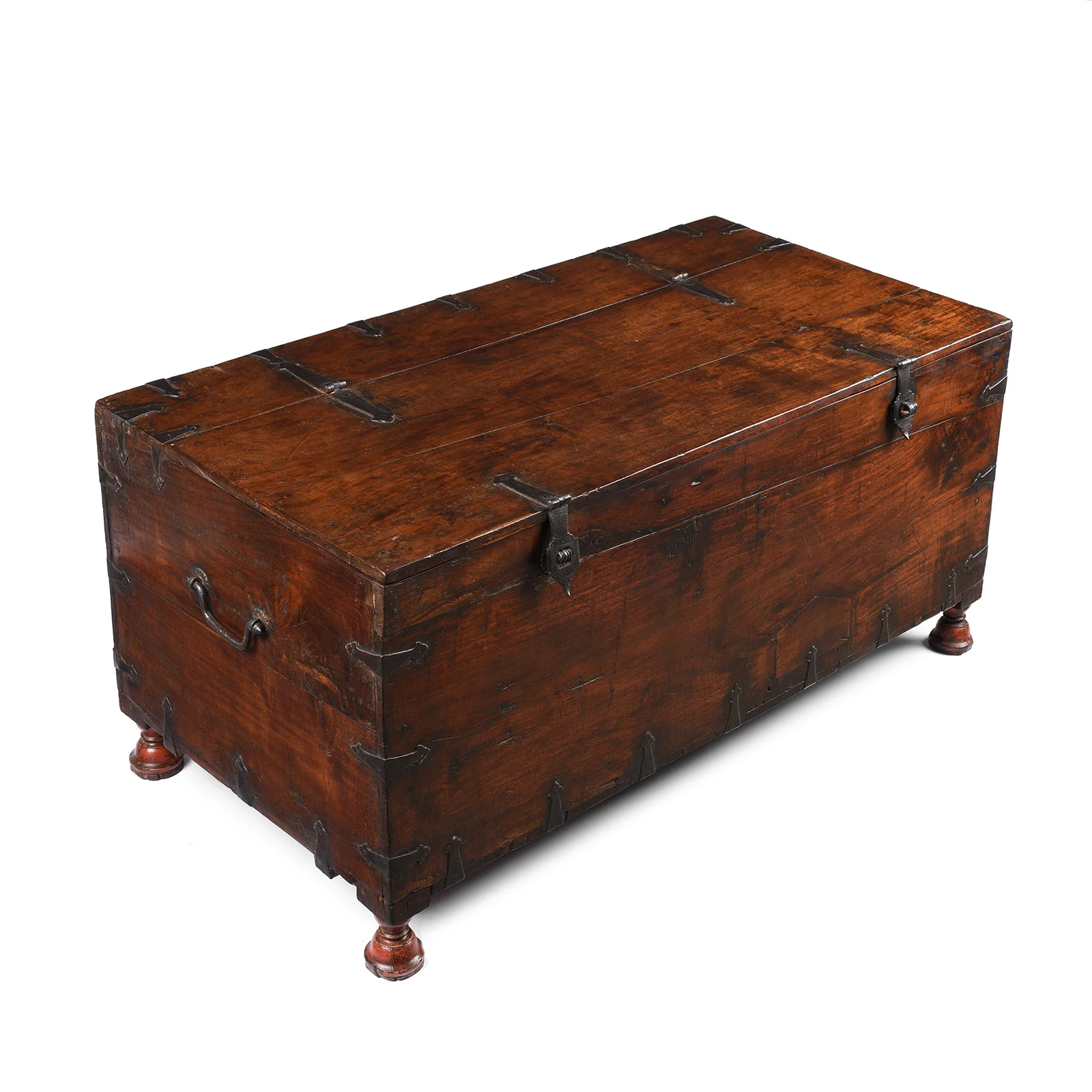 Roheda Dowry Chest From Rajasthan - 19th Century - Image 4