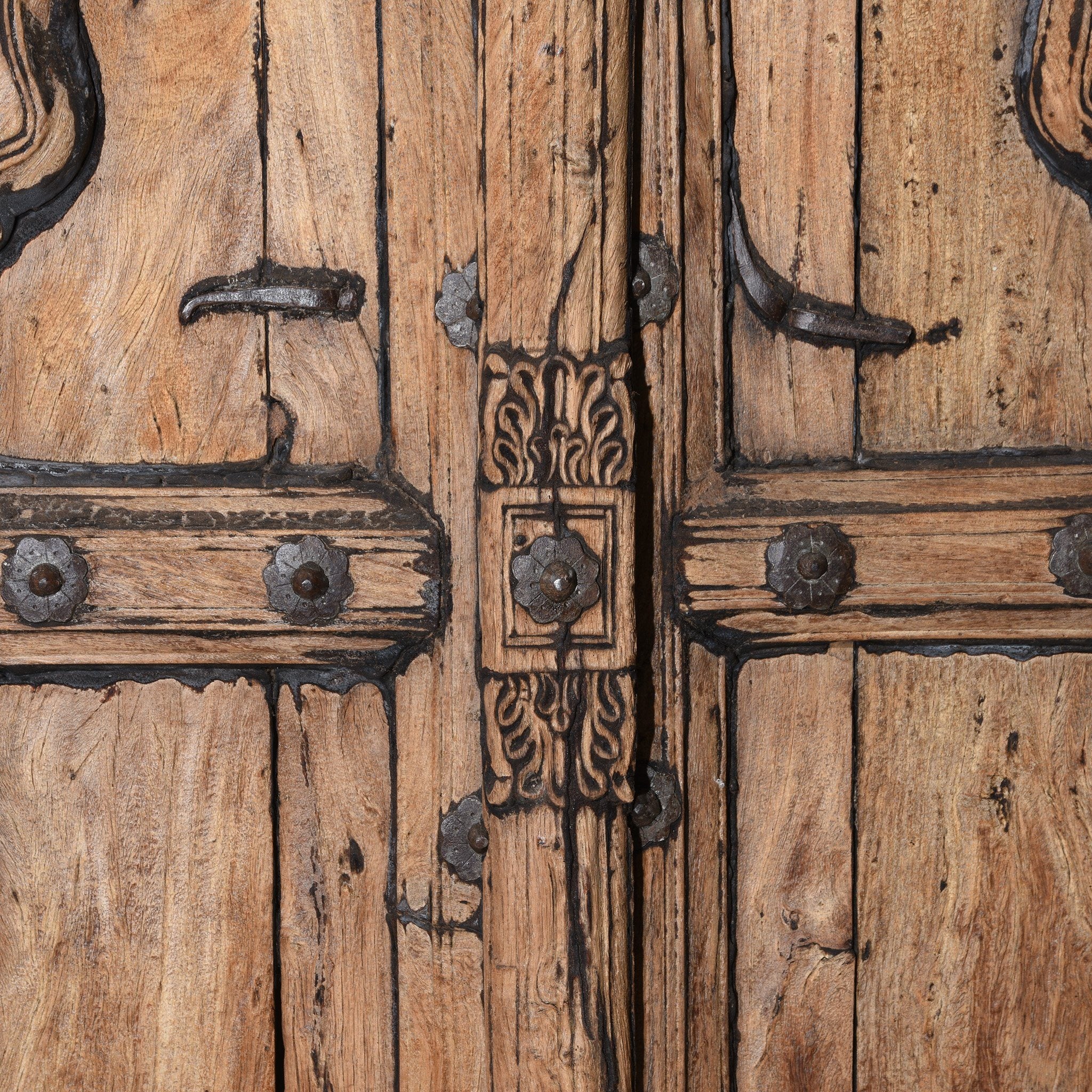 Carved Rosewood Window Shutters From Hyderabad - 18thC - Image 5