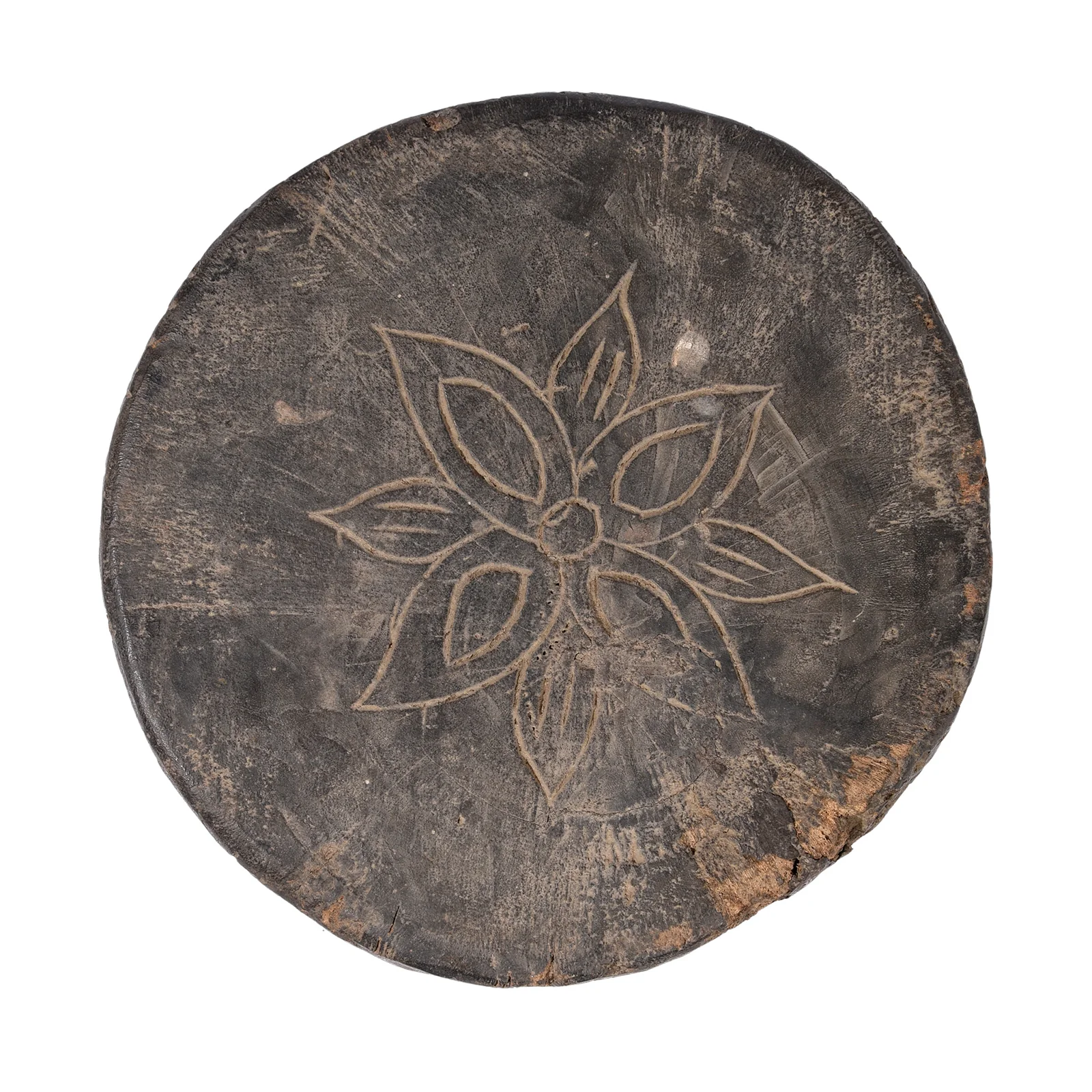 Carved Santal Tribal Monkey Stool - Ca 1930 - Image 4