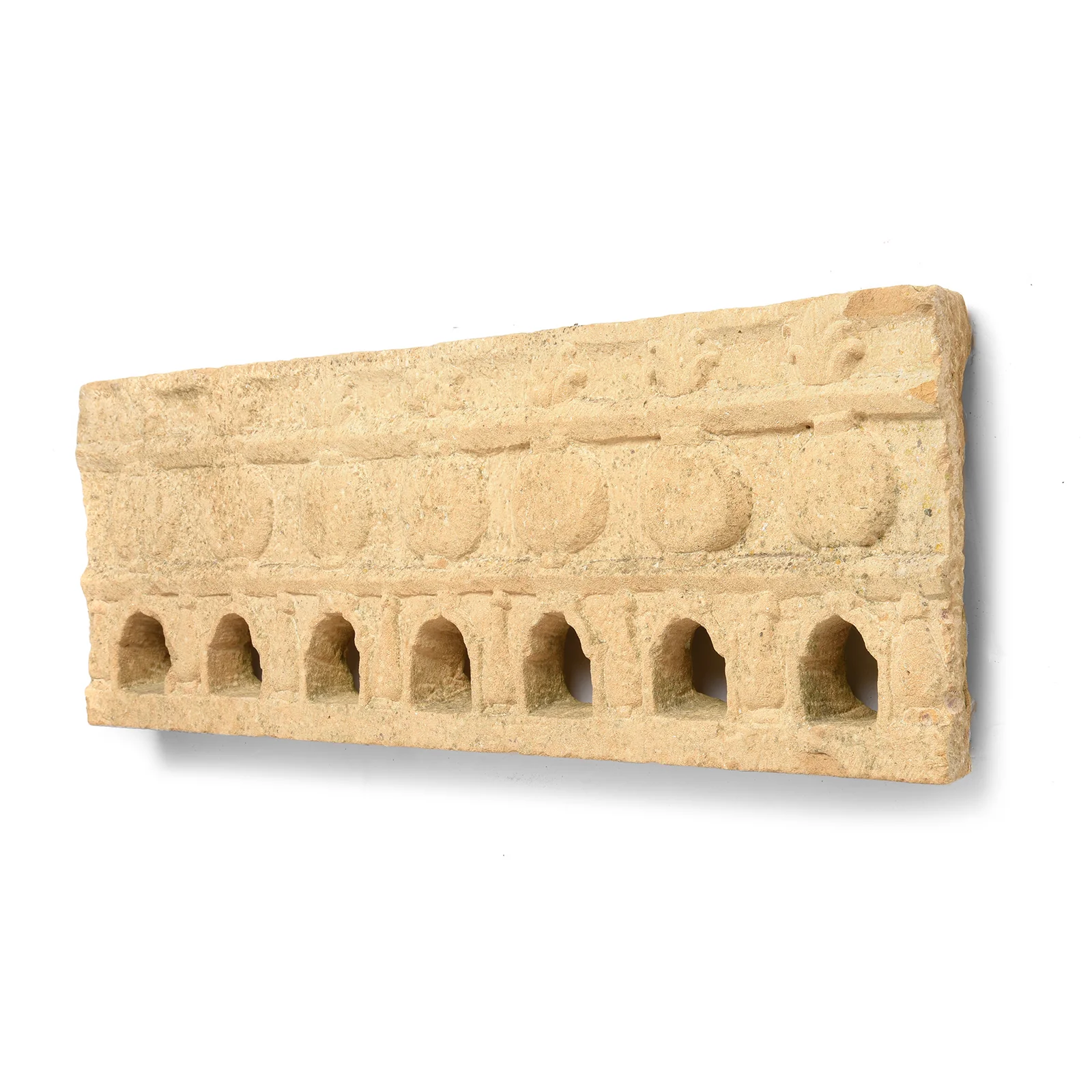 Carved Stone Dovecote / Lamp Niche from Rajasthan - 19thC - Image 3